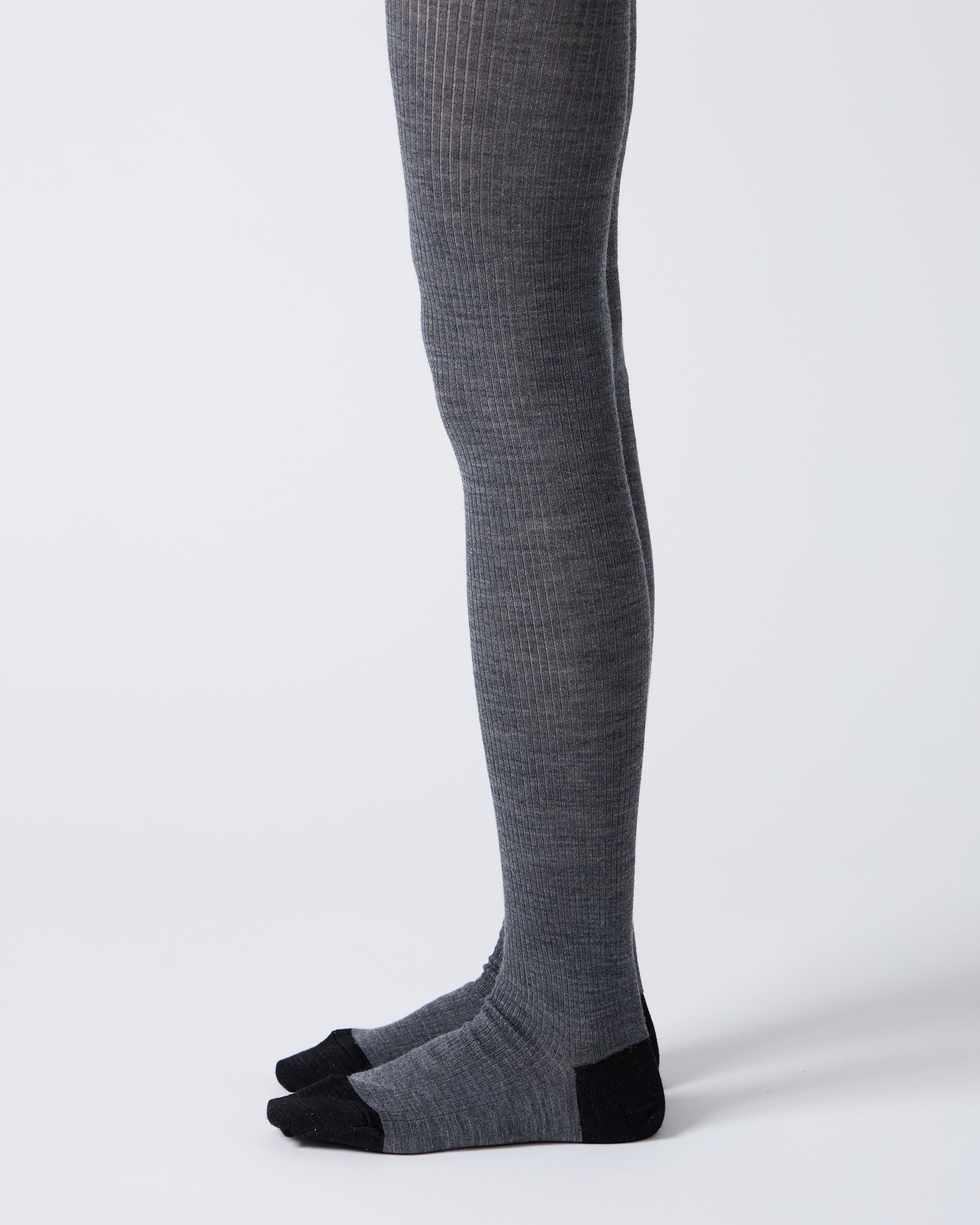 Babaco Ribbed Tights Navy