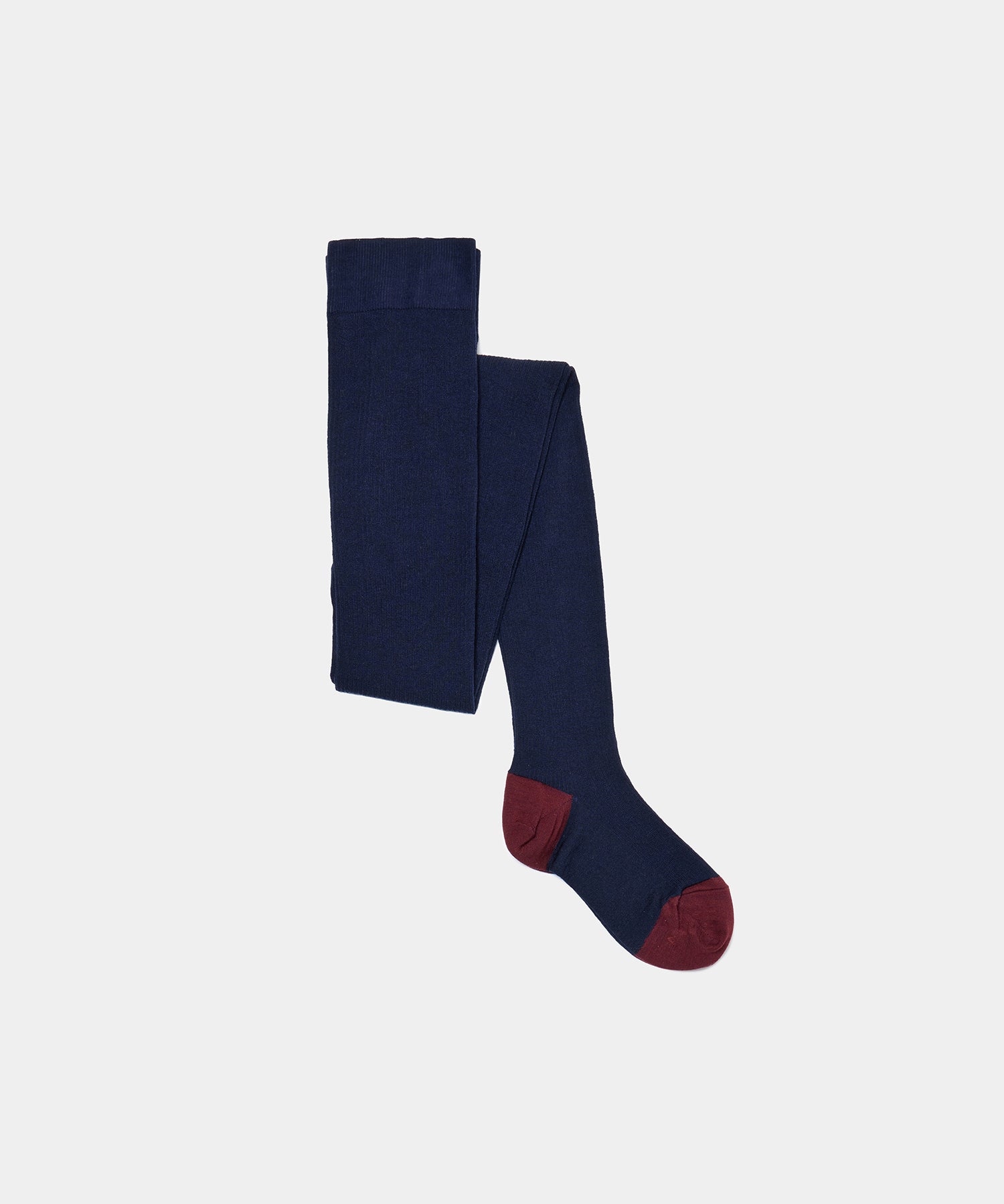 Babaco Ribbed Tights Navy