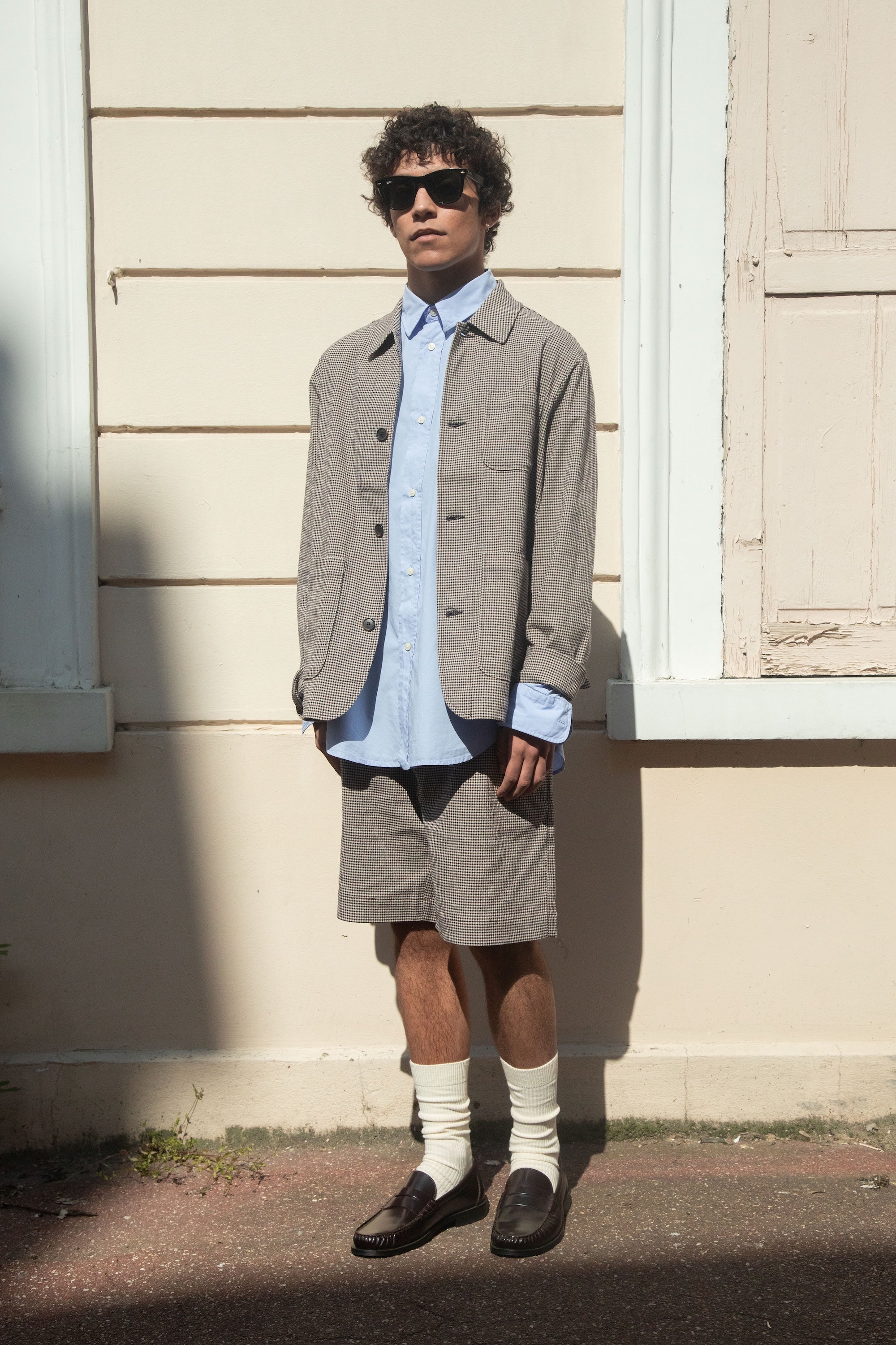 Squire Seersucker jacket Parage Outerwear man