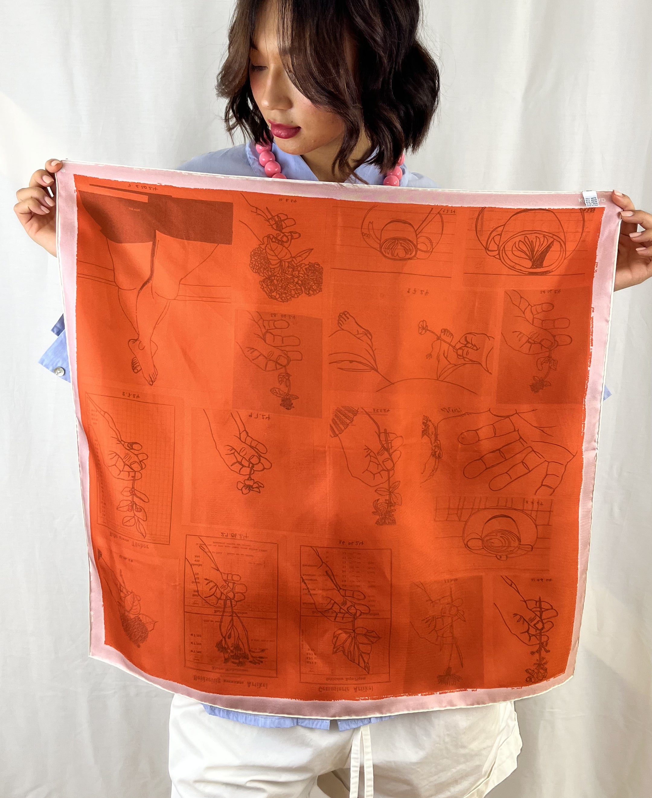 Konrad Christian Silk Foulard Diary