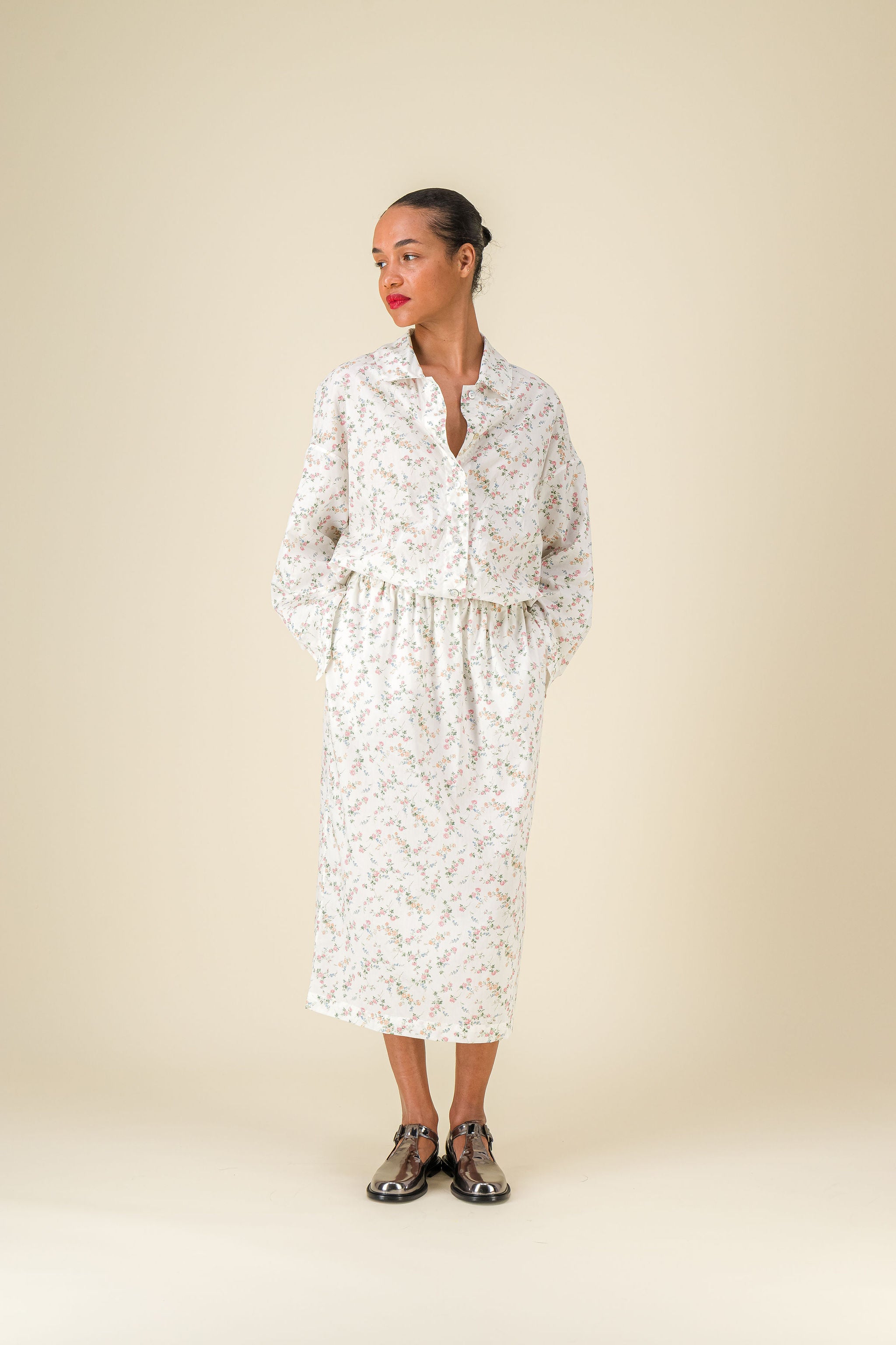 Dafne Liberty Flower Skirt