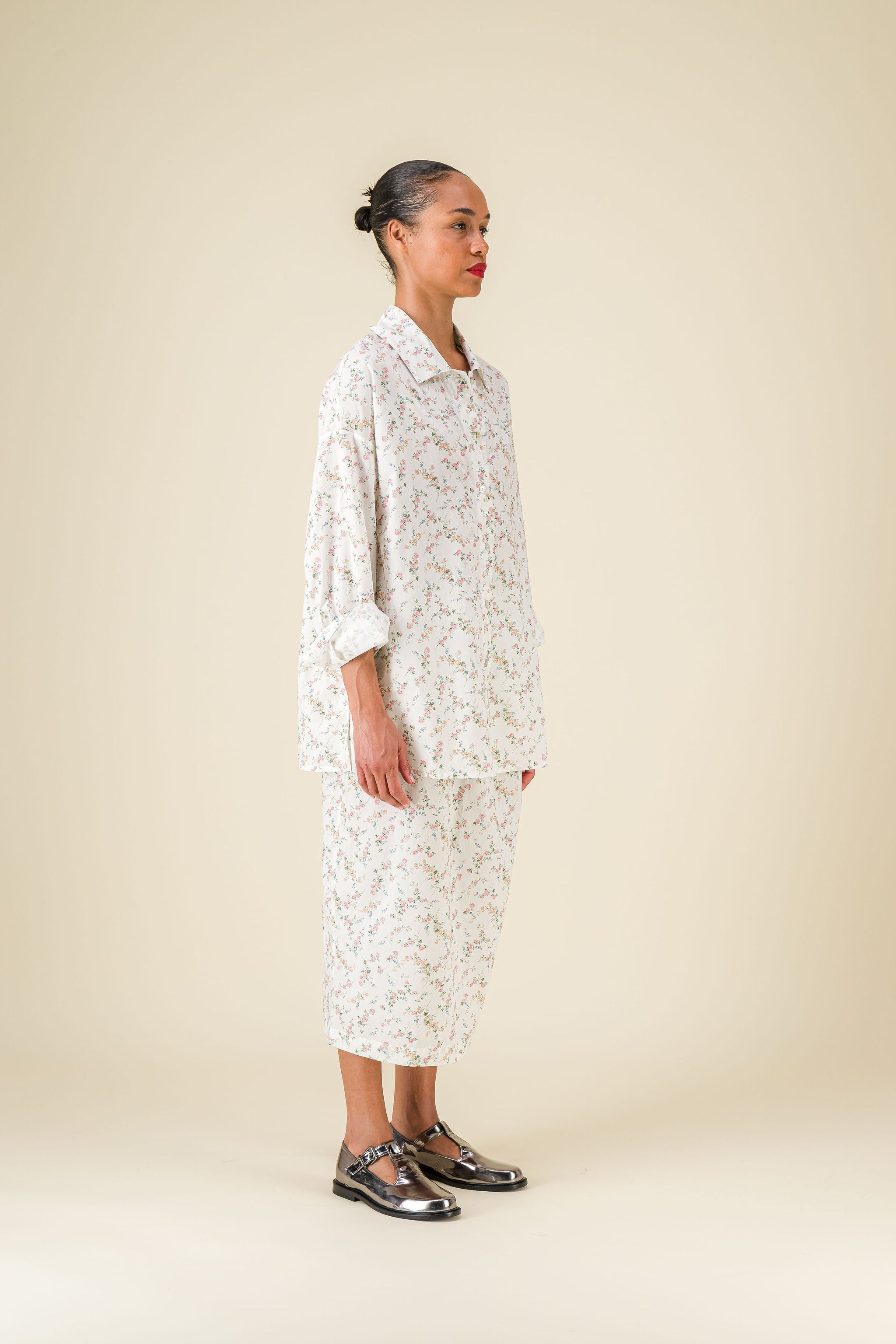 Claudia Liberty Flower Print Shirt