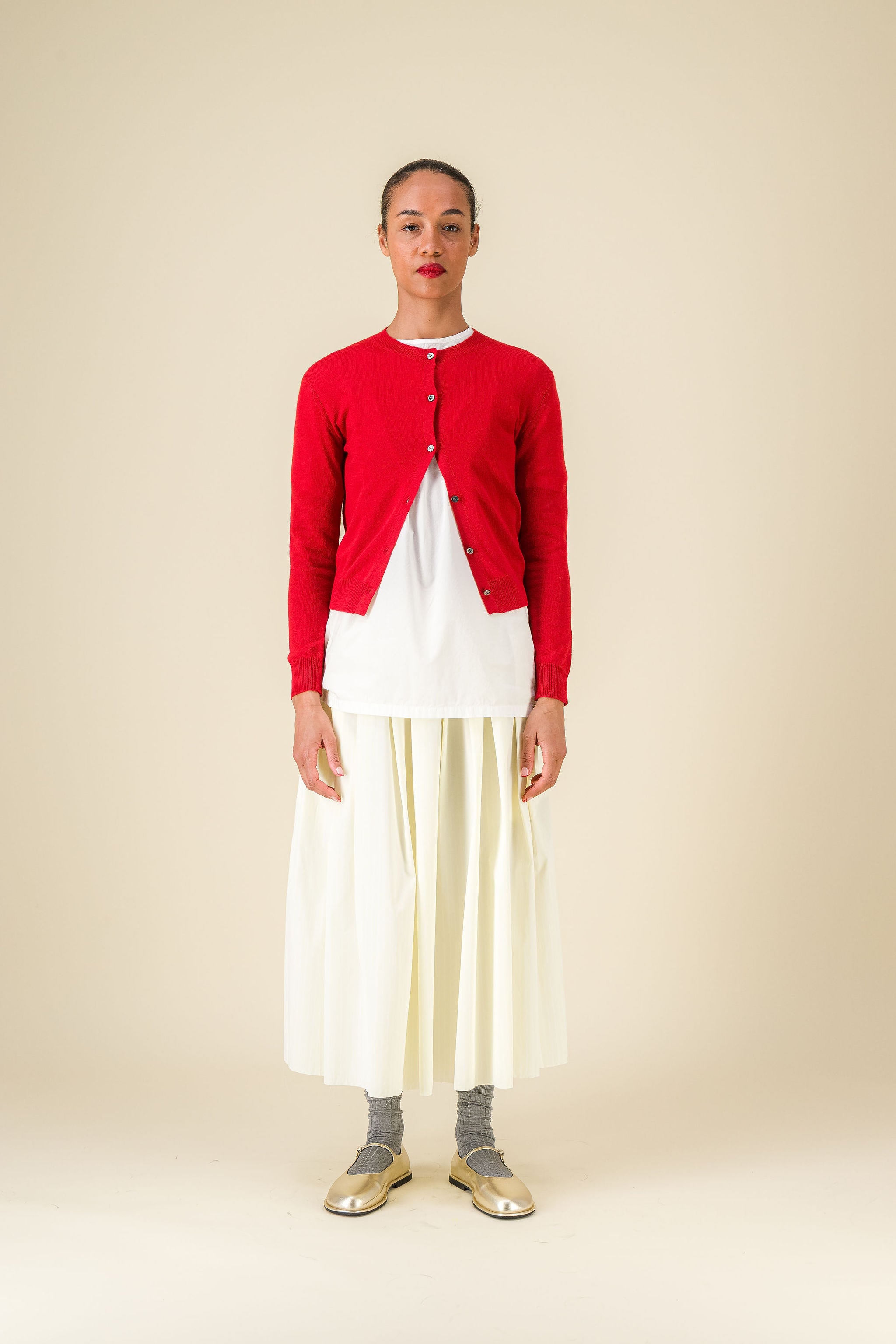 Gelsa Striped Popeline Yellow