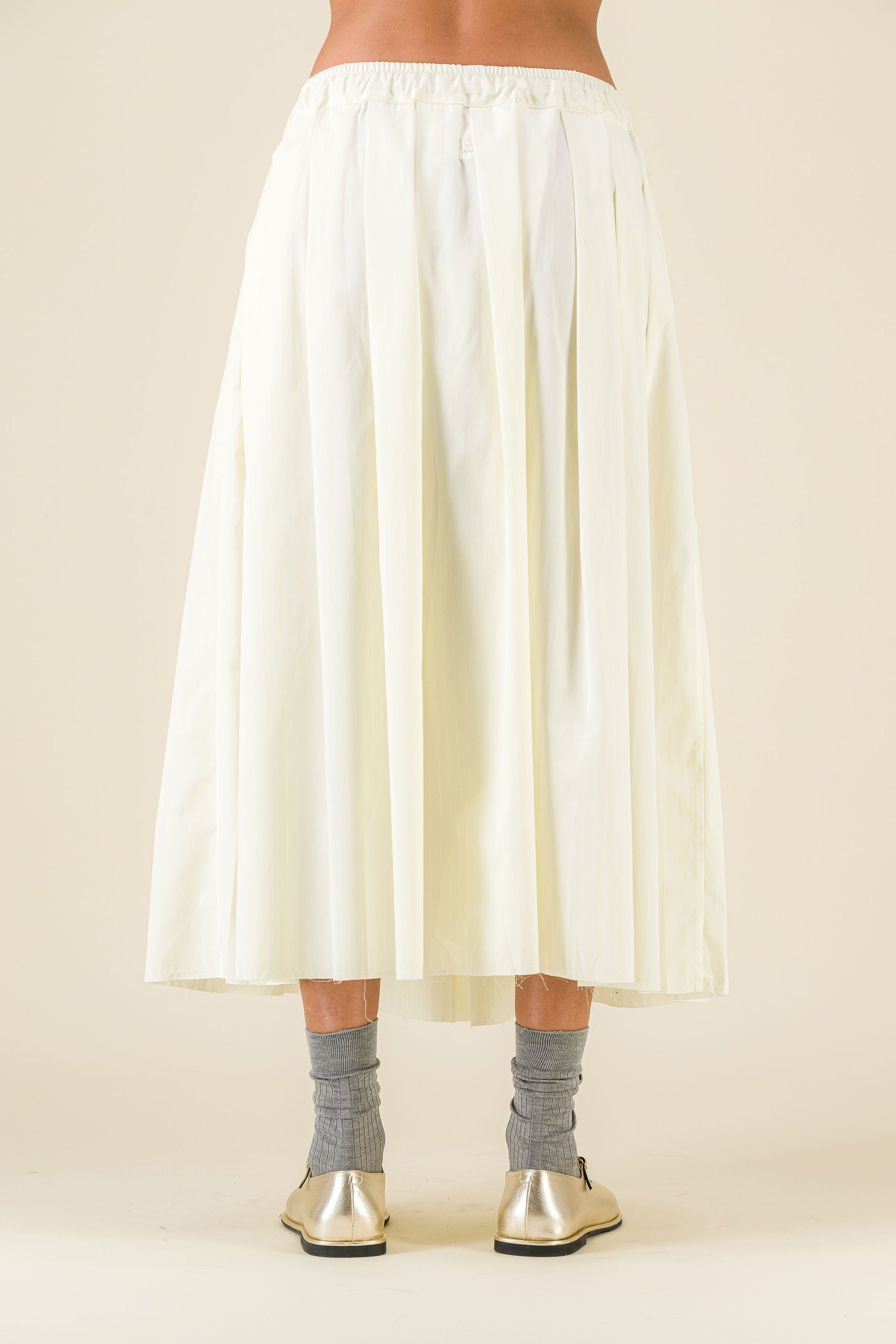 Gelsa Striped Popeline Yellow