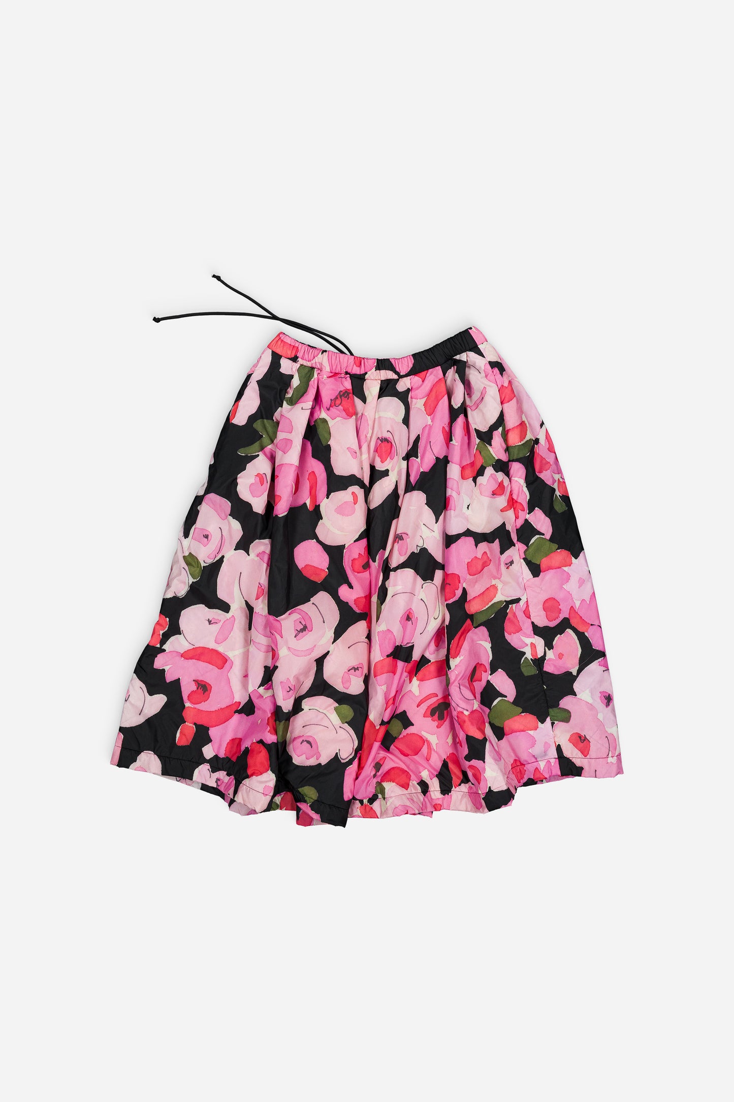 Sonia Skirt Reversible Pink Roses Print
