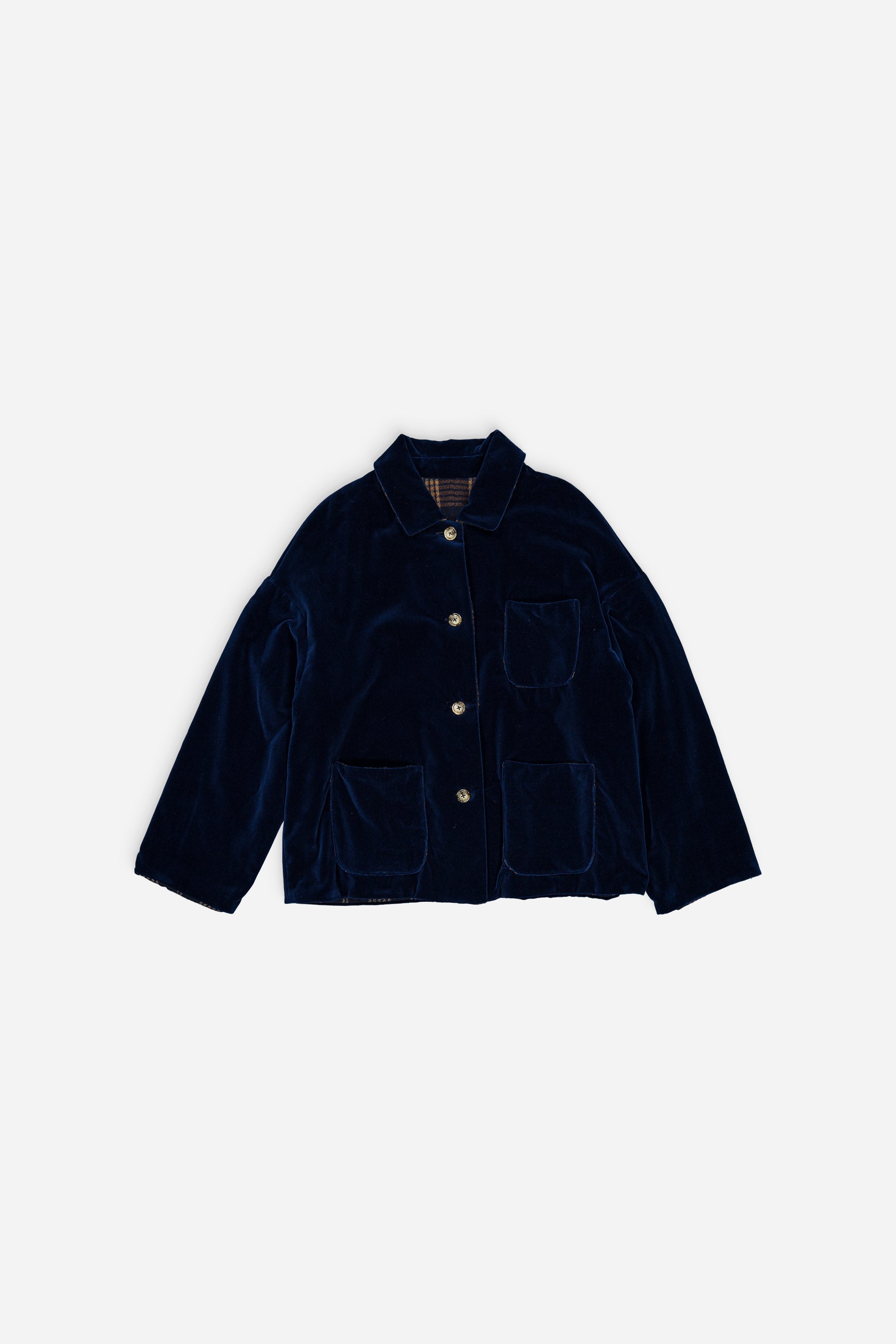 Mara Jacket Double Deep Blue