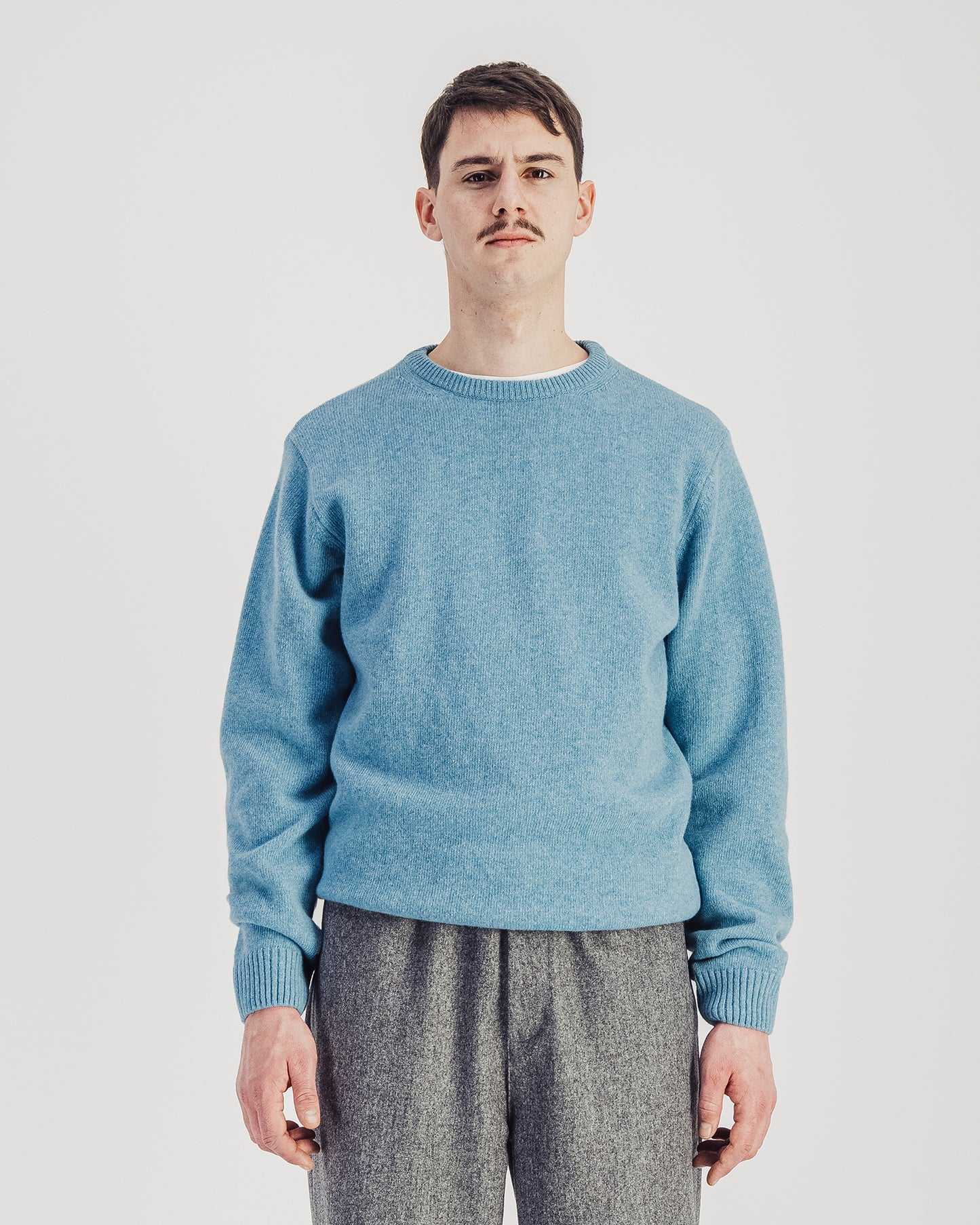 Jonas Sweater Aqua Blue