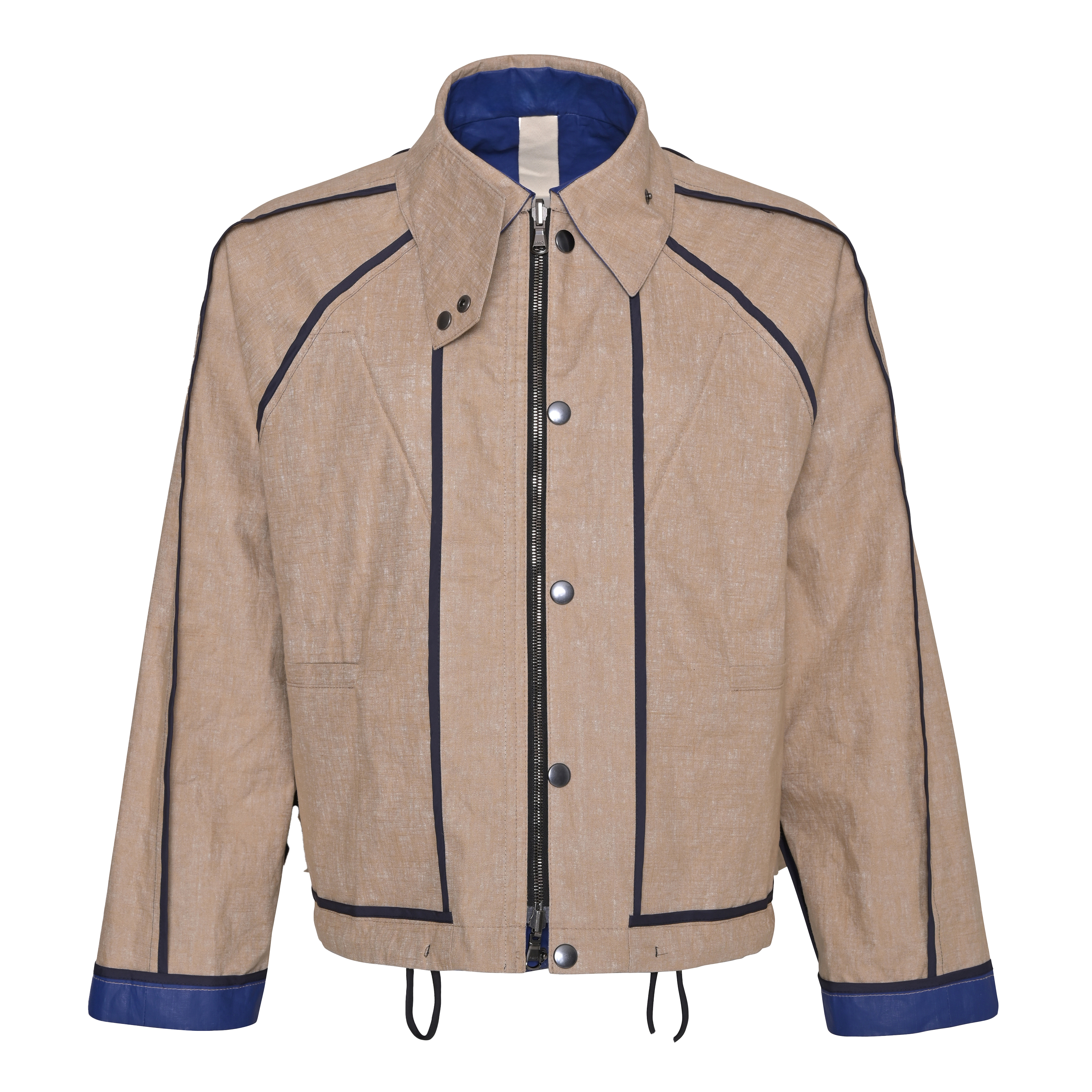 KONRAD FLORIAN JACKET COATED LINEN