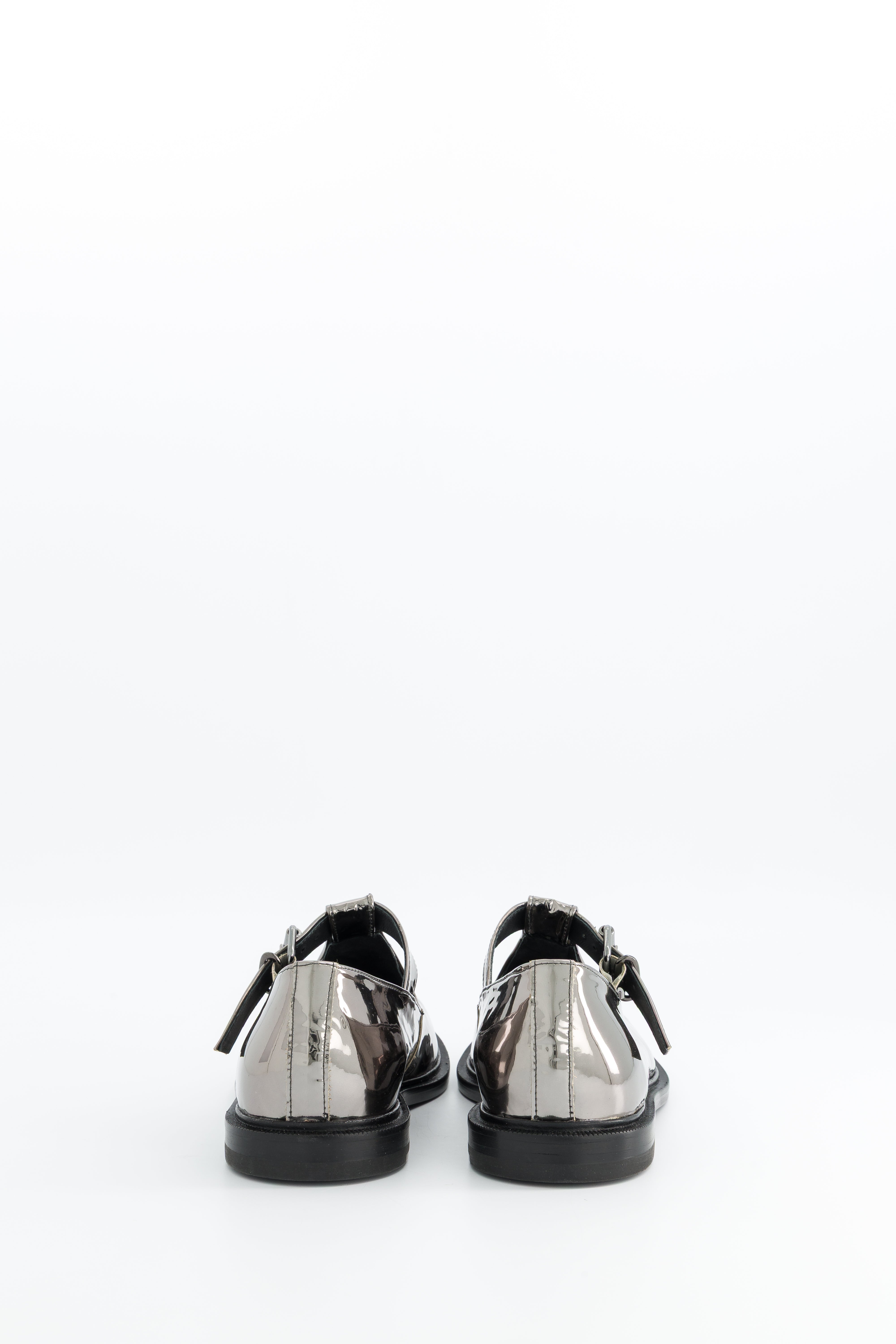 Iman T-Bar Shoes Silver