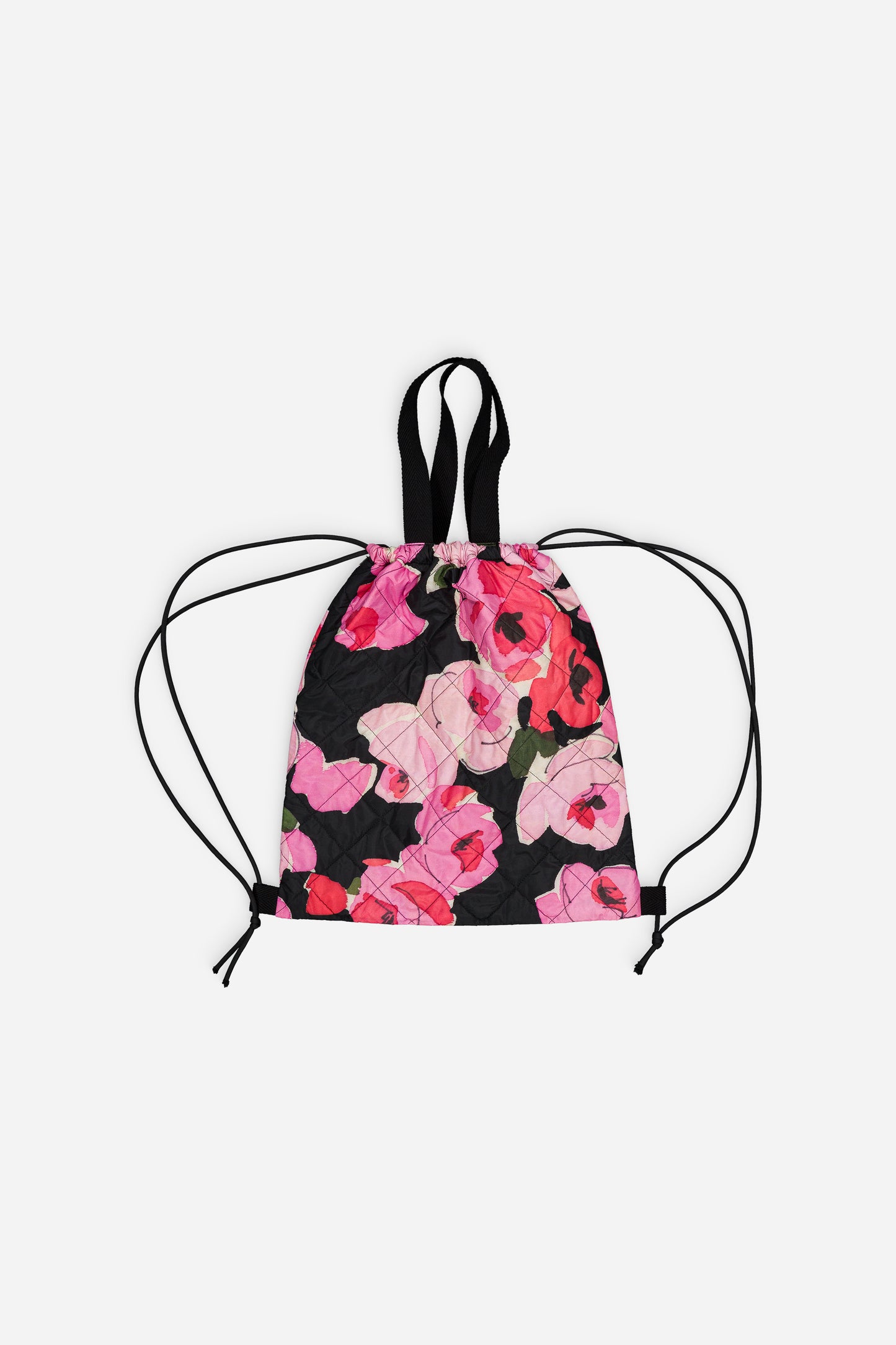 Anselm Backpack Pink Roses Print