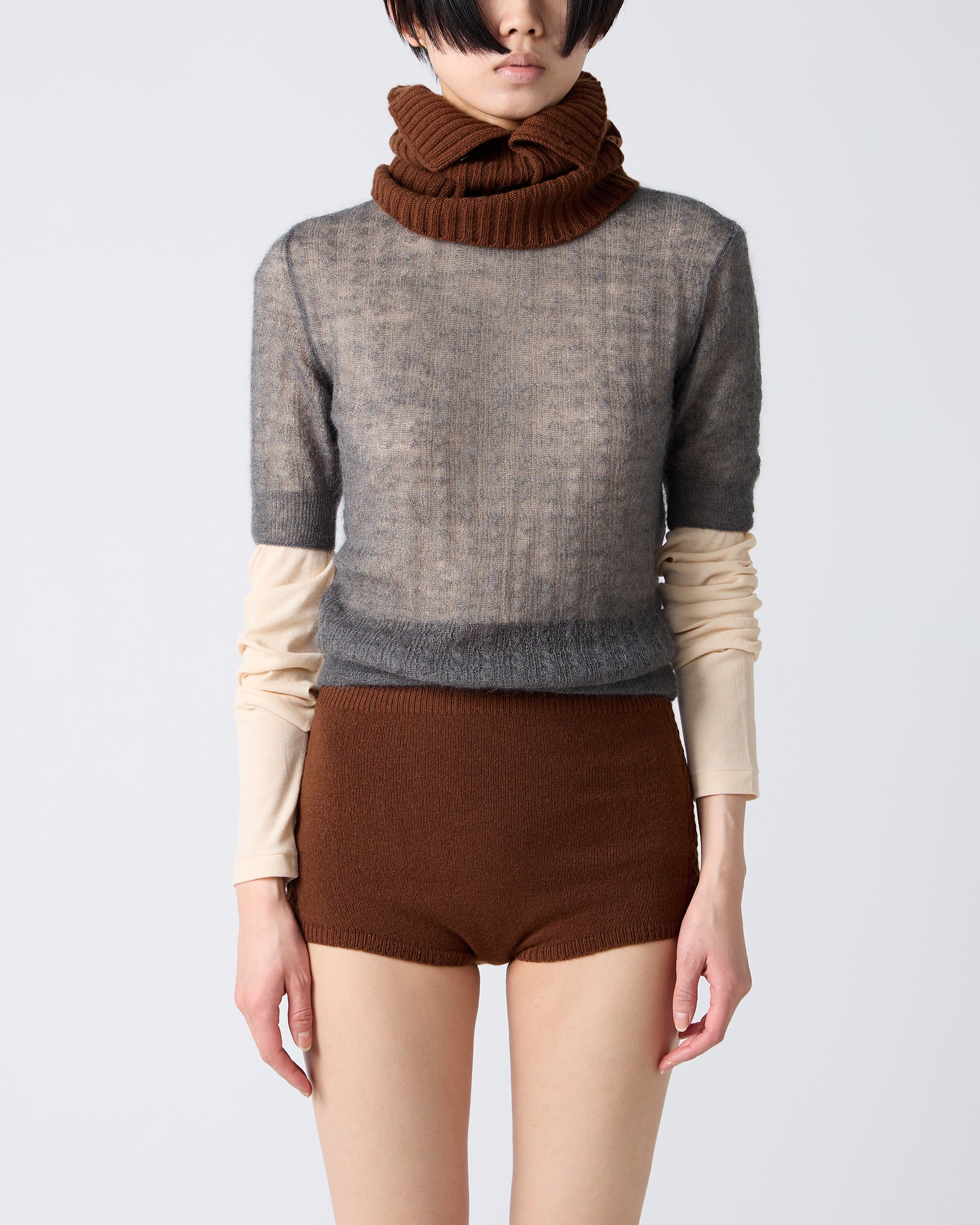 Babaco Cashmere Neck Warmer Anthracite Grey