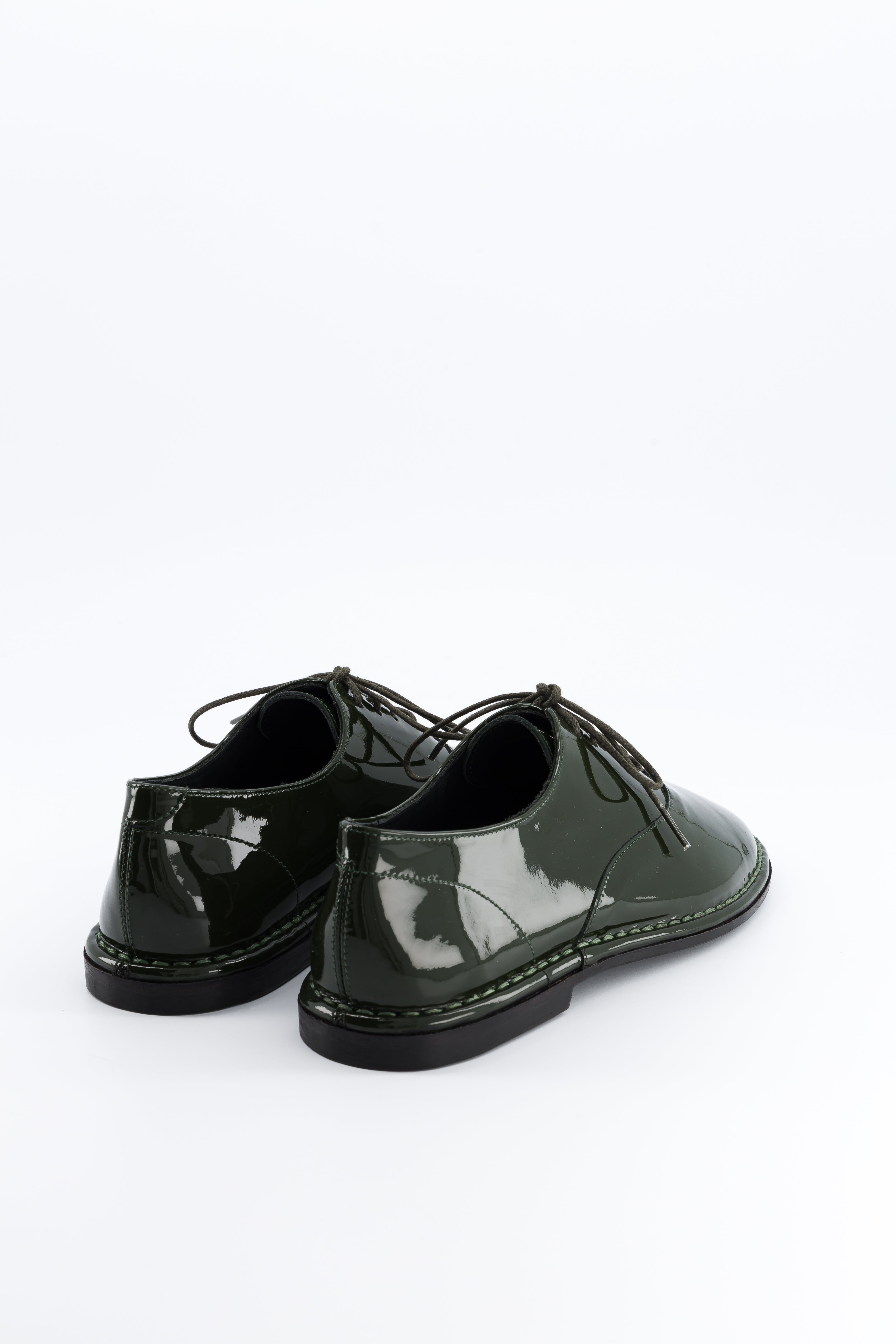 Bonnie Patent Calf Forest Green