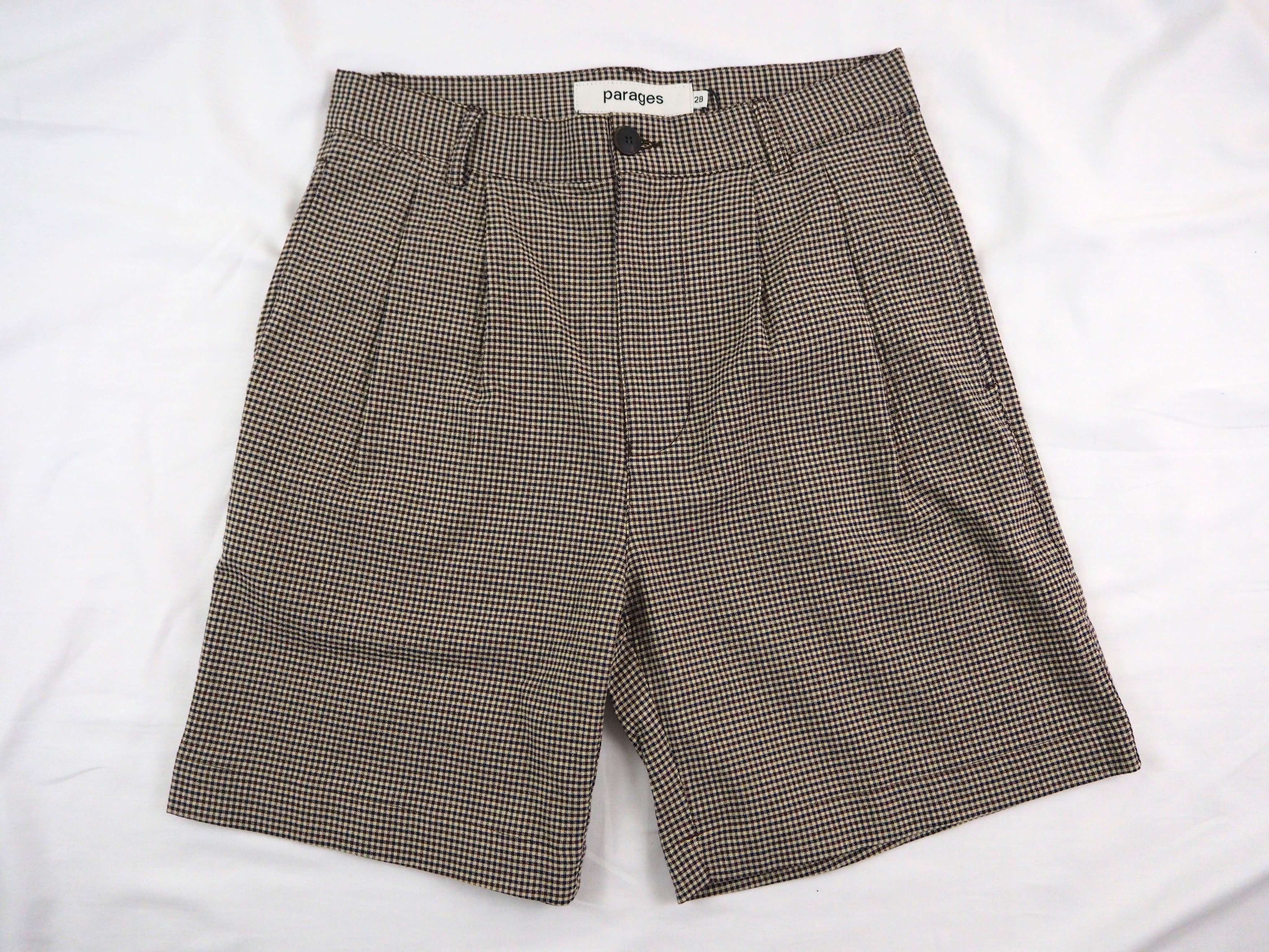 Two Pleats bermudas shorts man parage Blinky