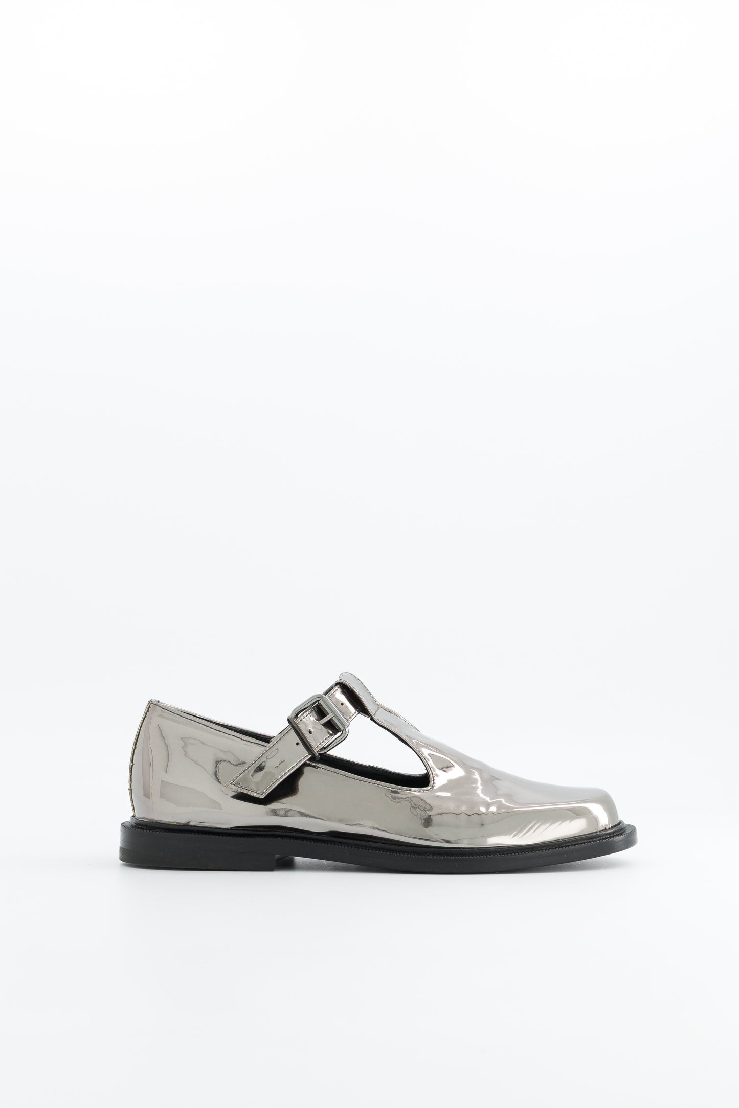 Iman T-Bar Shoes Silver