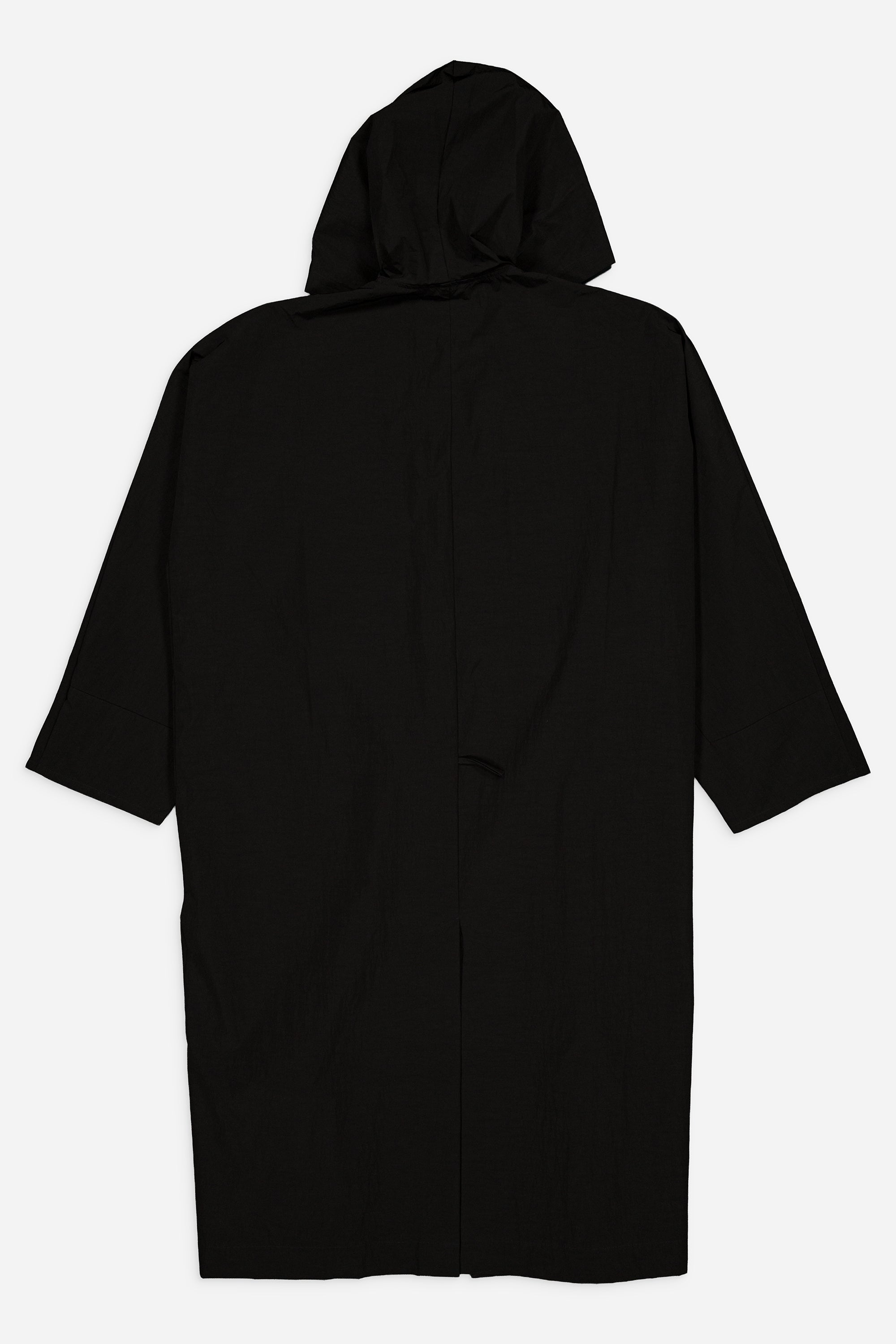 Wide Dramatic Black Coat