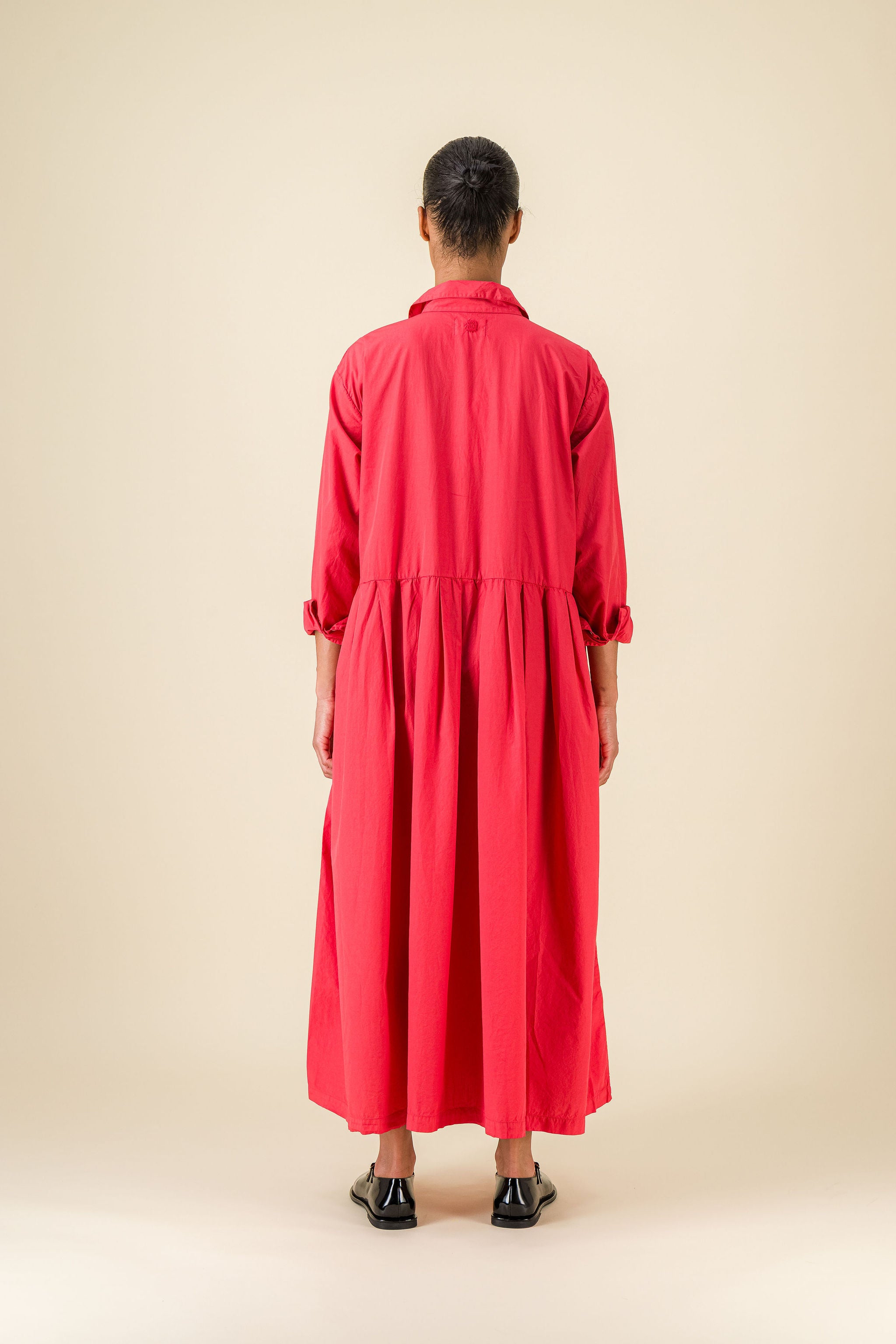 Titi Dress Red Cotton Dress