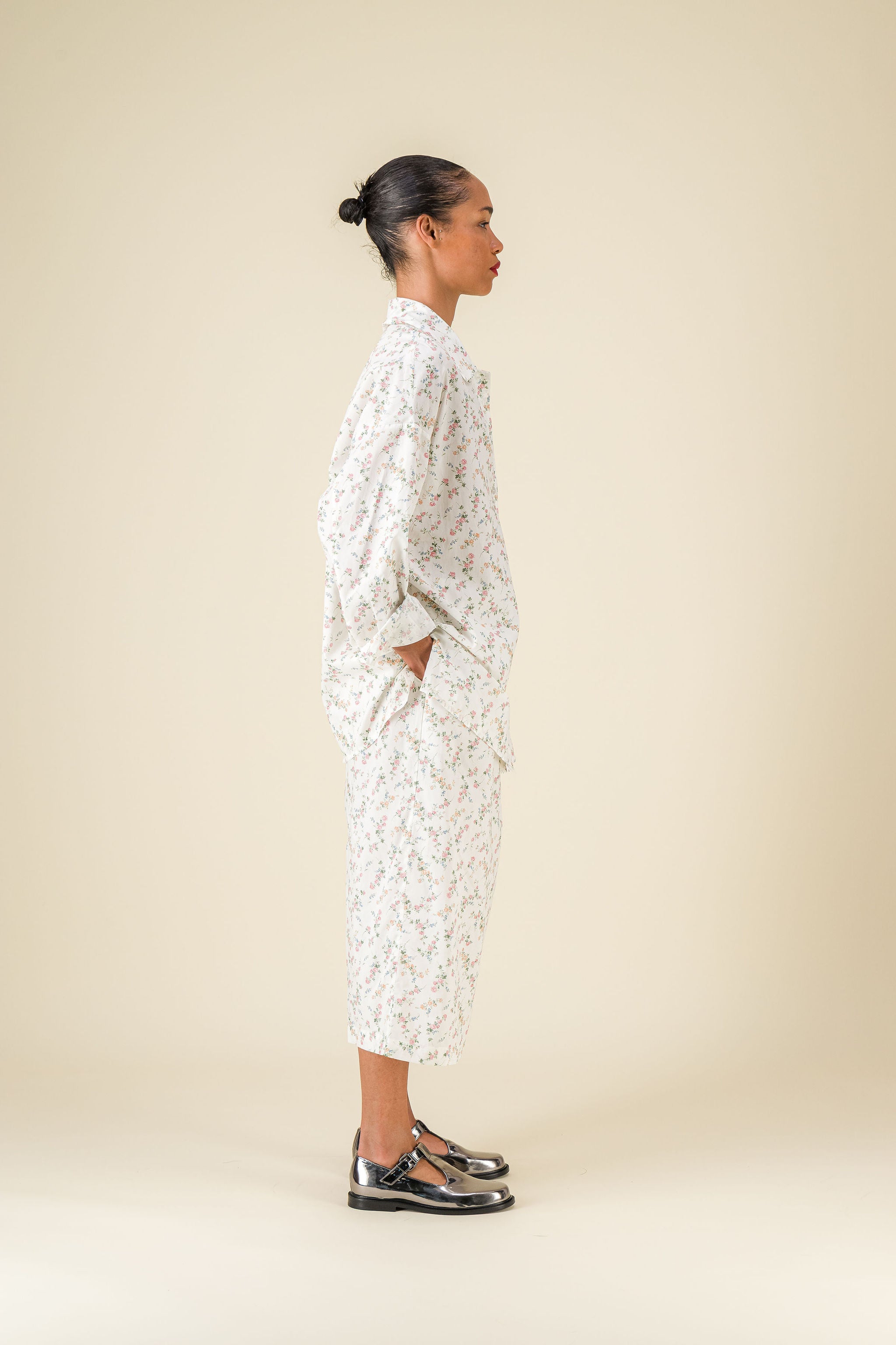 Claudia Liberty Flower Print Shirt