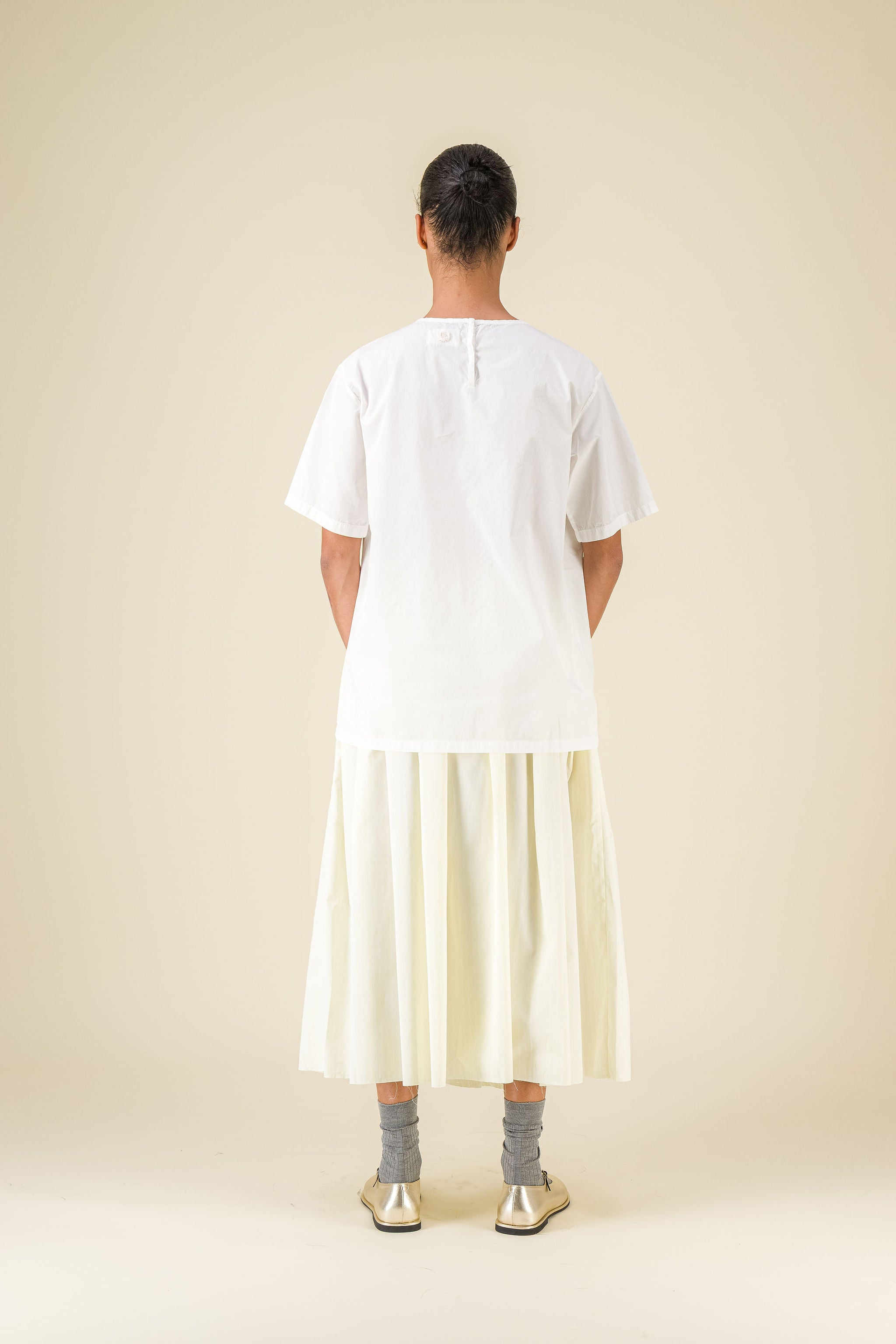 Gelsa Striped Popeline Yellow