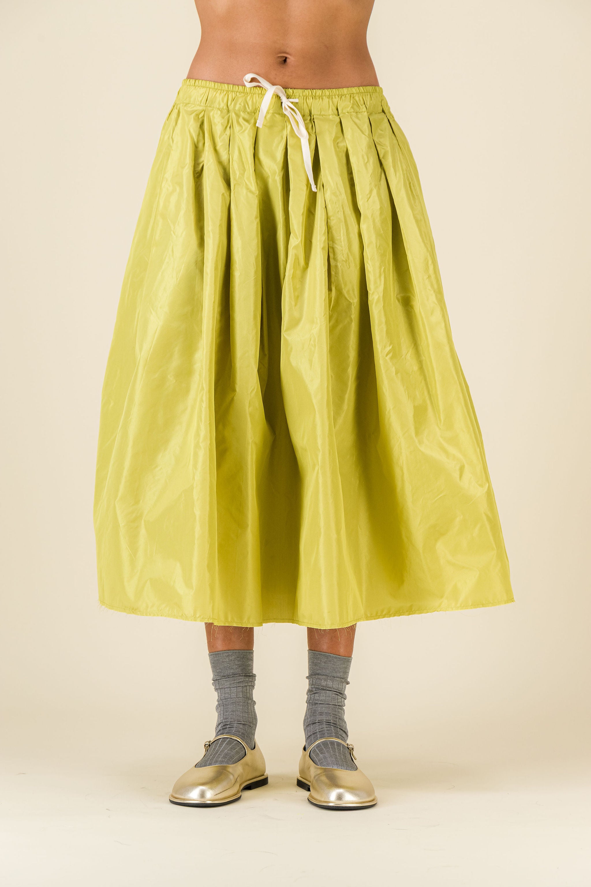 Gelsa Skirt Taffeta Pistacchio