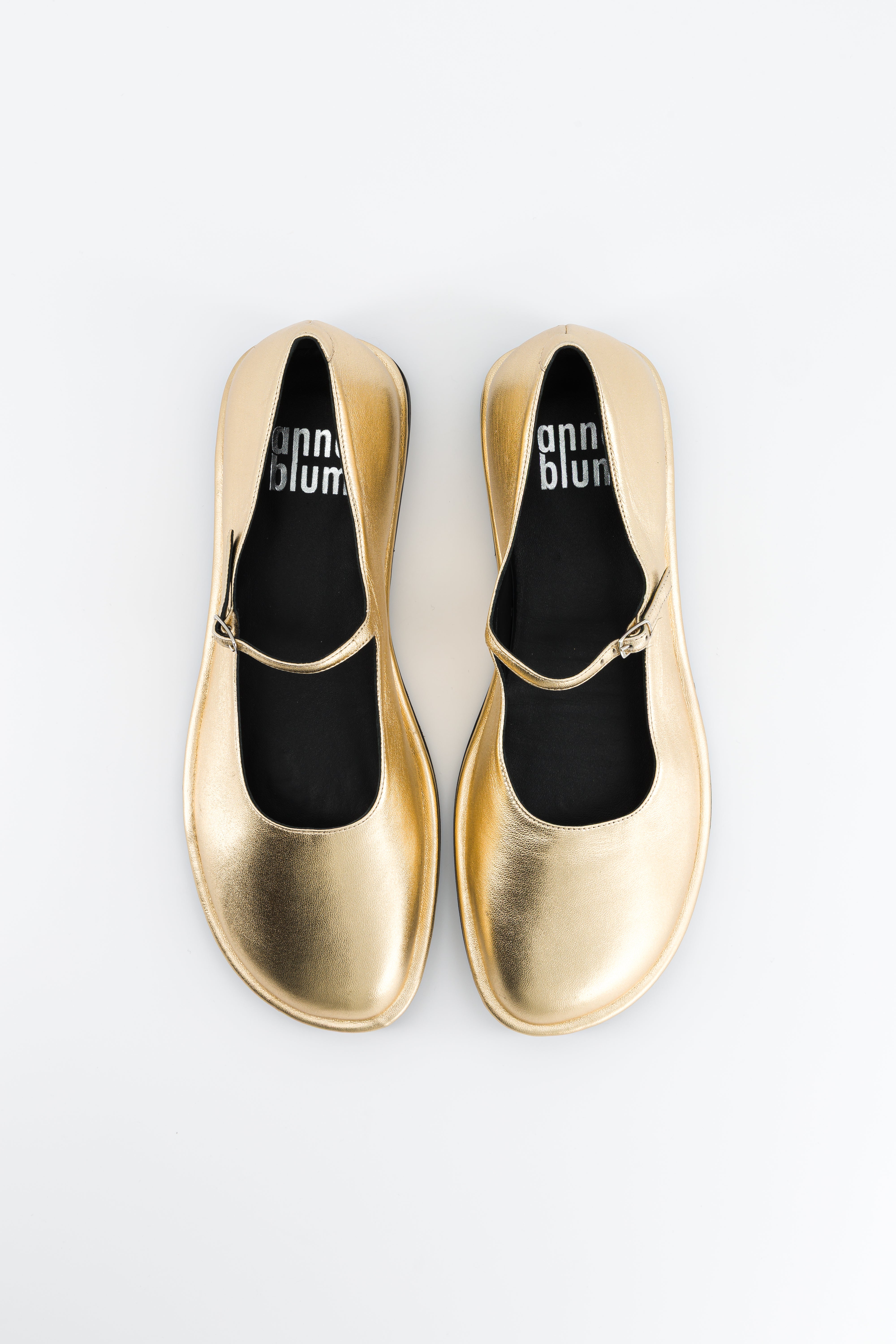 BUZZY MARY JANE METALLIC GOLD