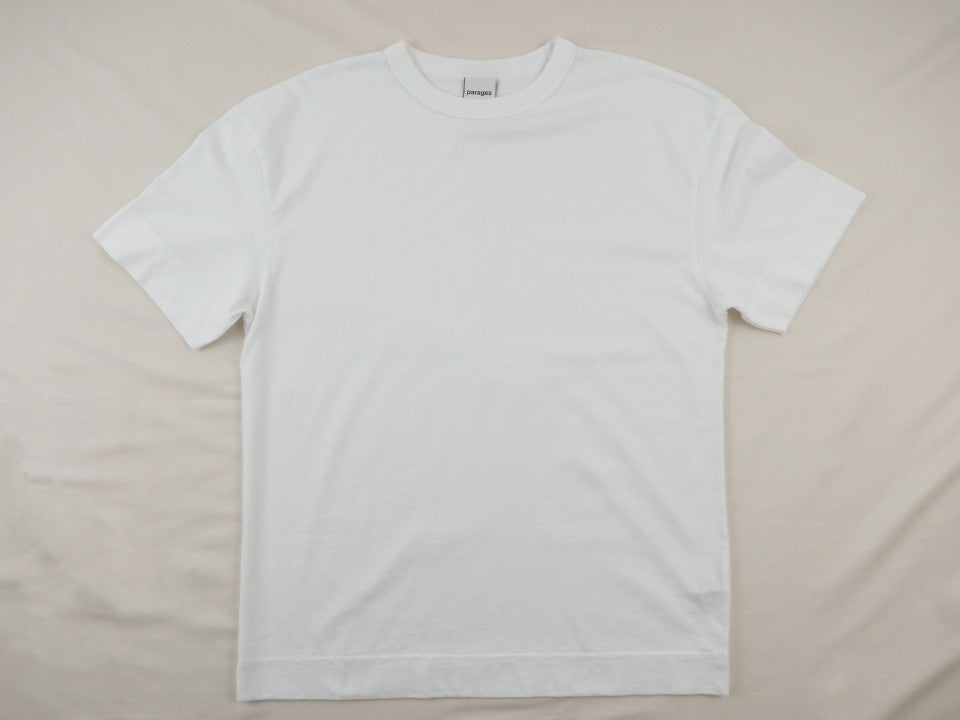 Big T. Loose-fitting white