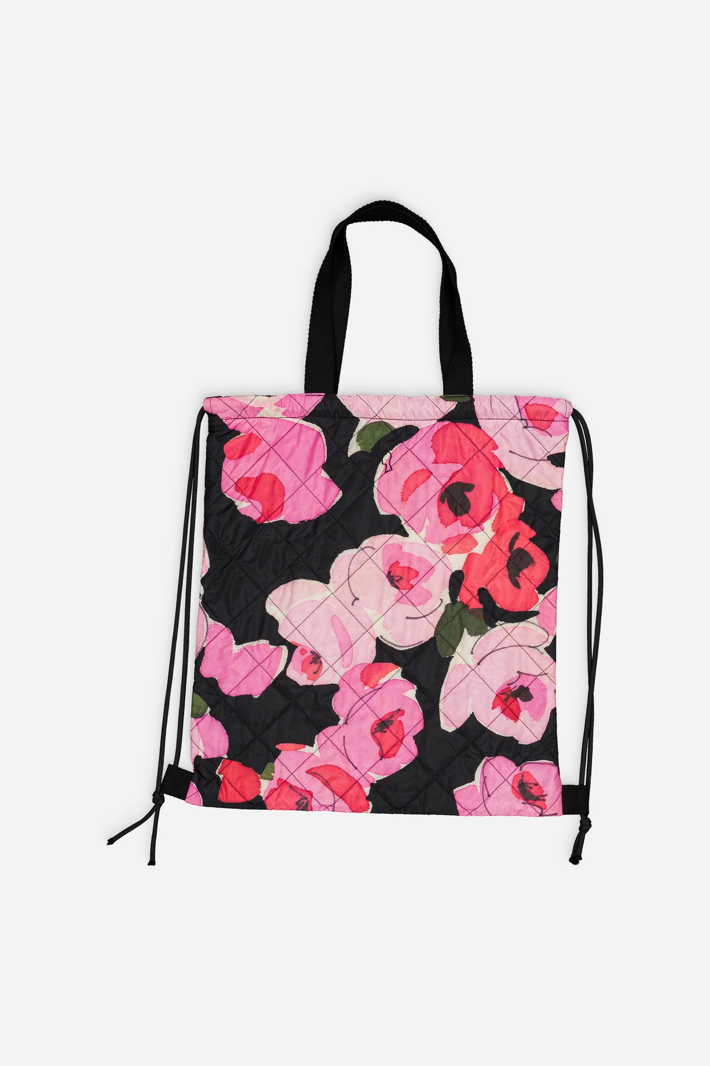 Anselm Backpack Pink Roses Print