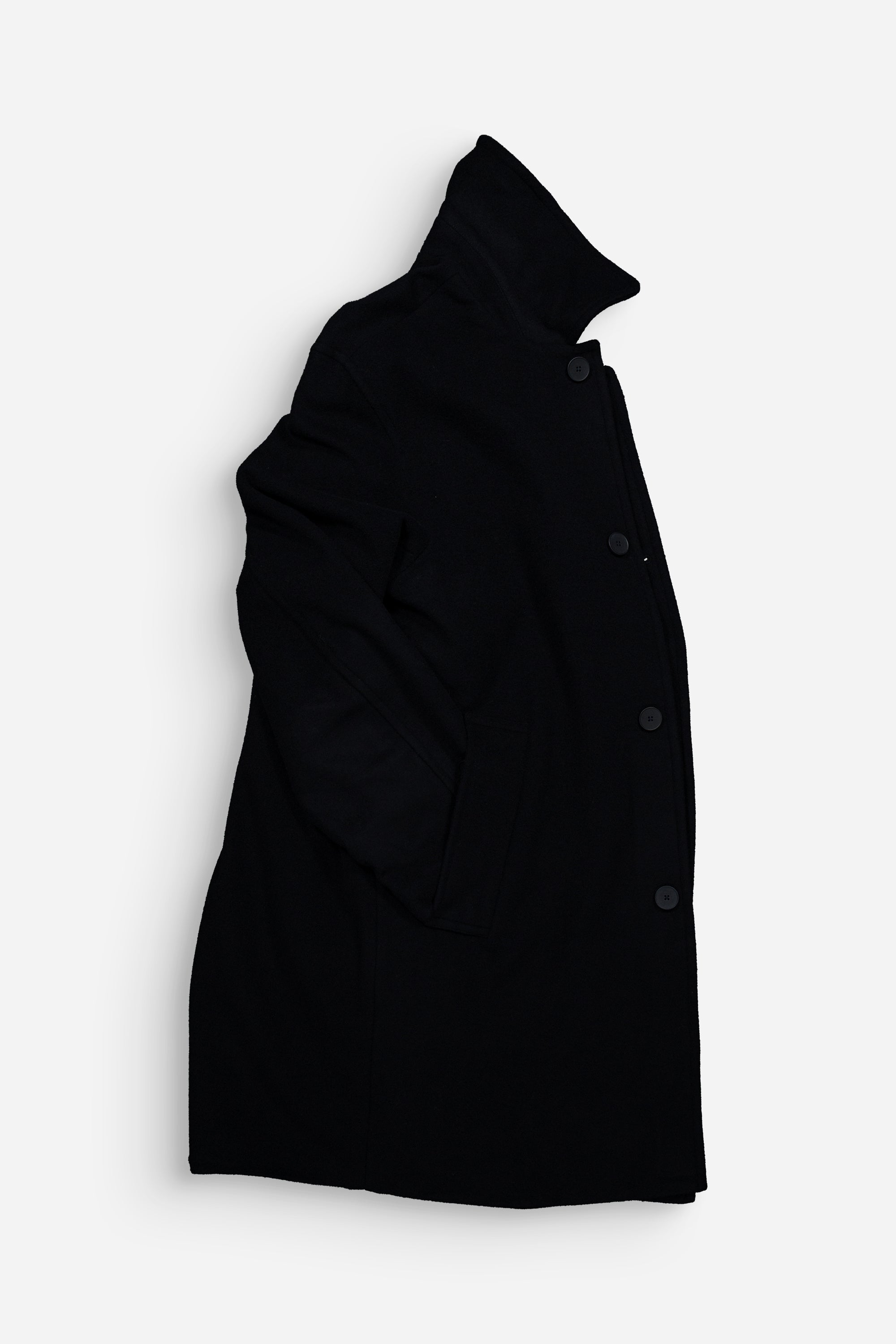 Caufield Long Coat Navy