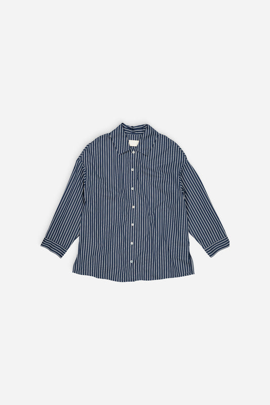 Claudia Shirt Blue Stripes
