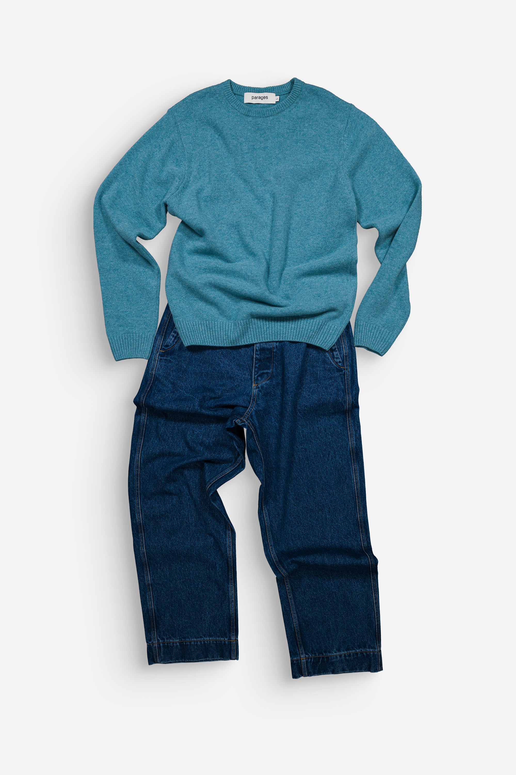 Jonas Sweater Aqua Blue