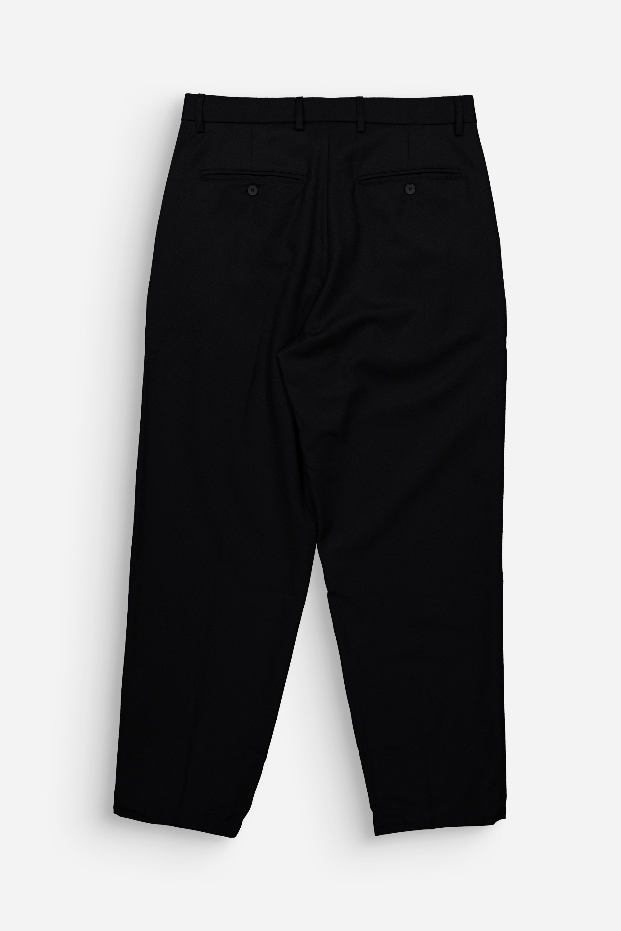 Formal Pleats Pants Black