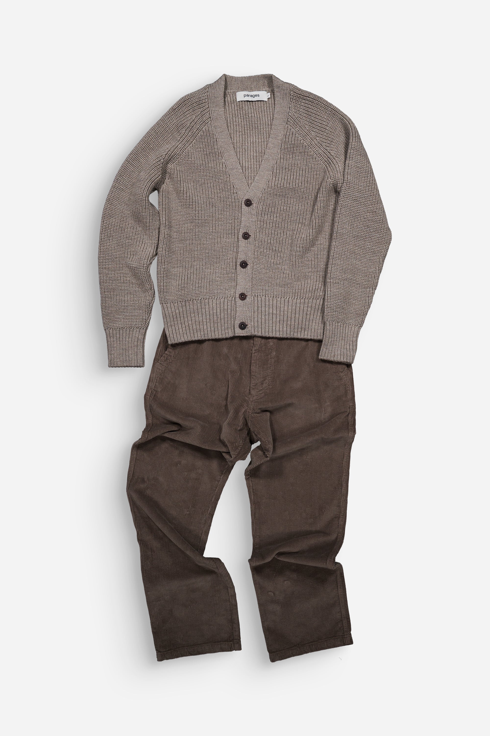 Guy Cardigan Stone Melange