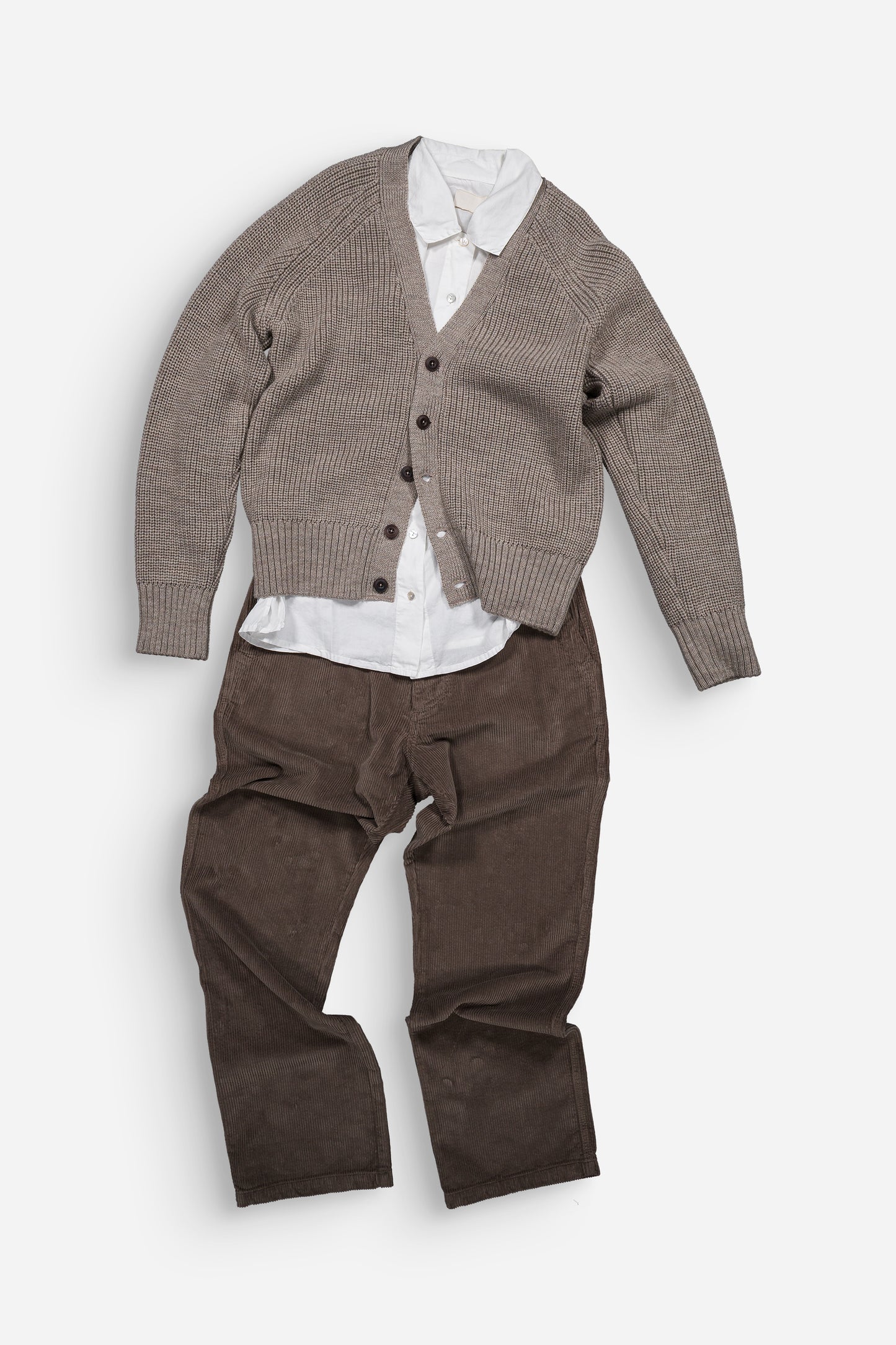 Guy Cardigan Stone Melange