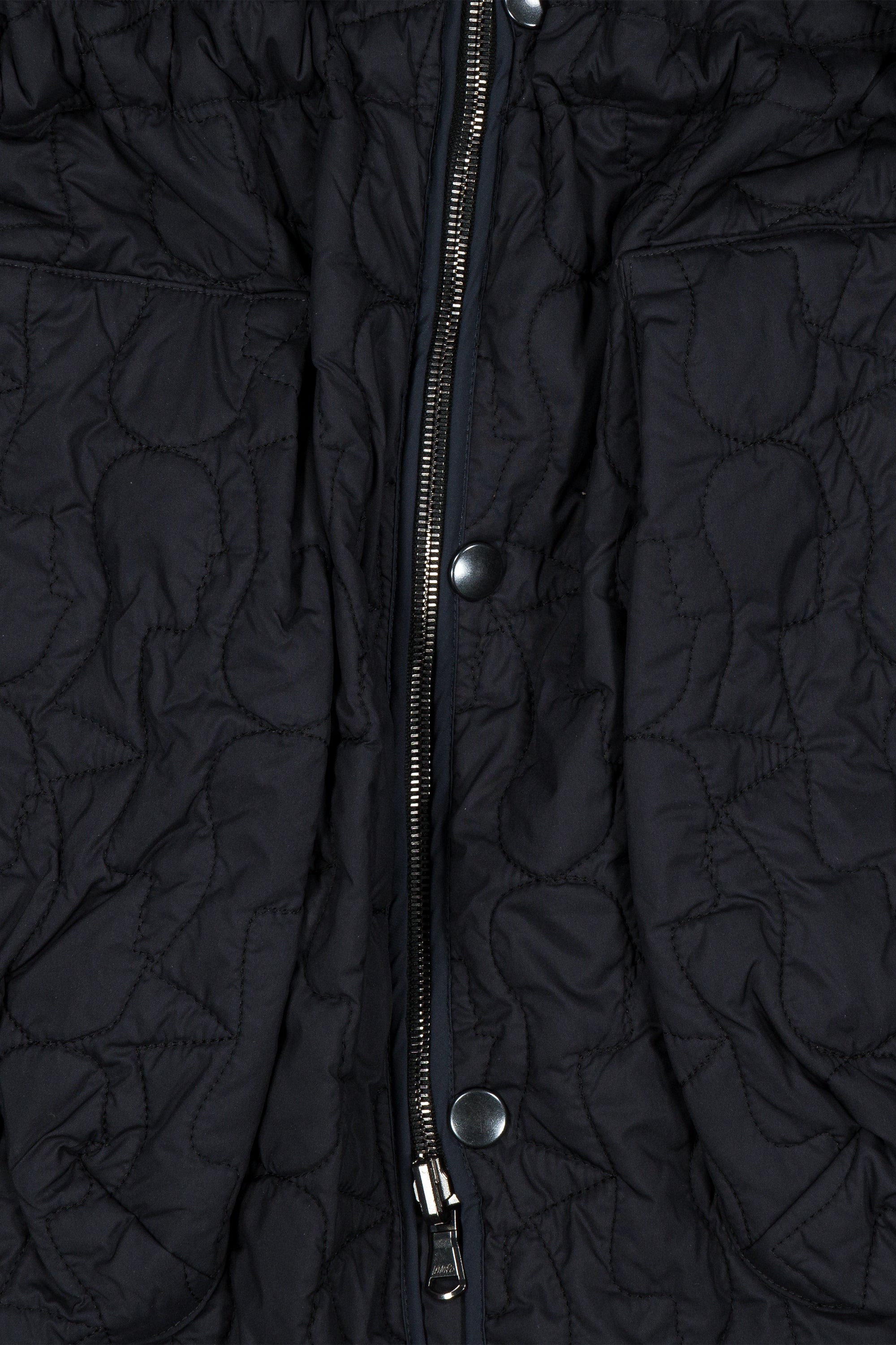 Sungjin Cape Reversible Navy and Khaki