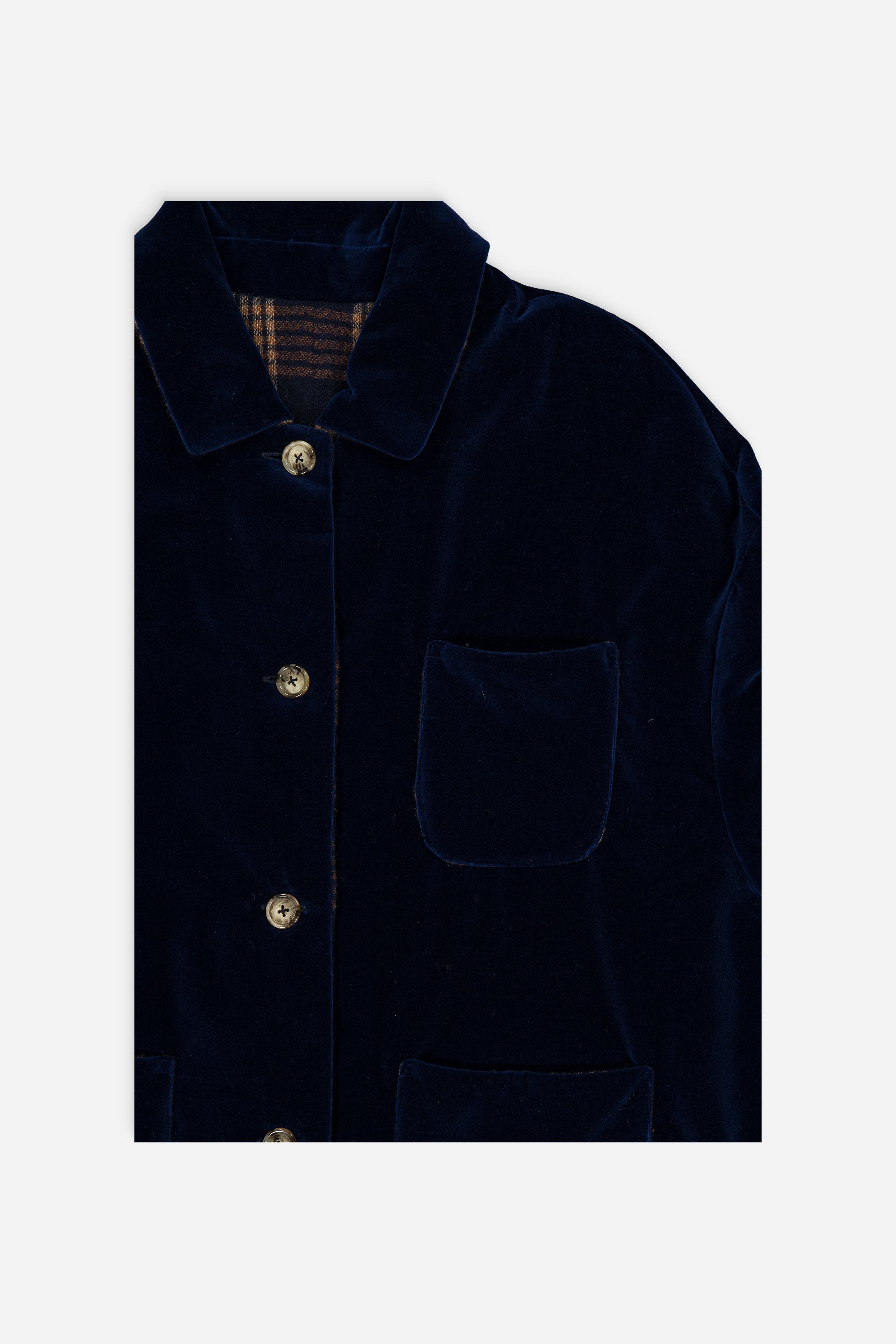 Mara Jacket Double Deep Blue
