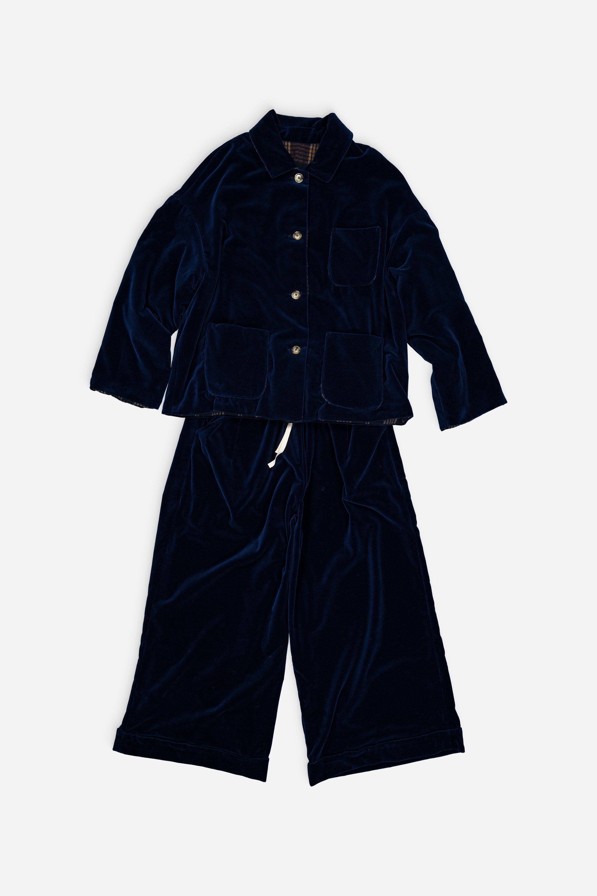 Mara Jacket Double Deep Blue