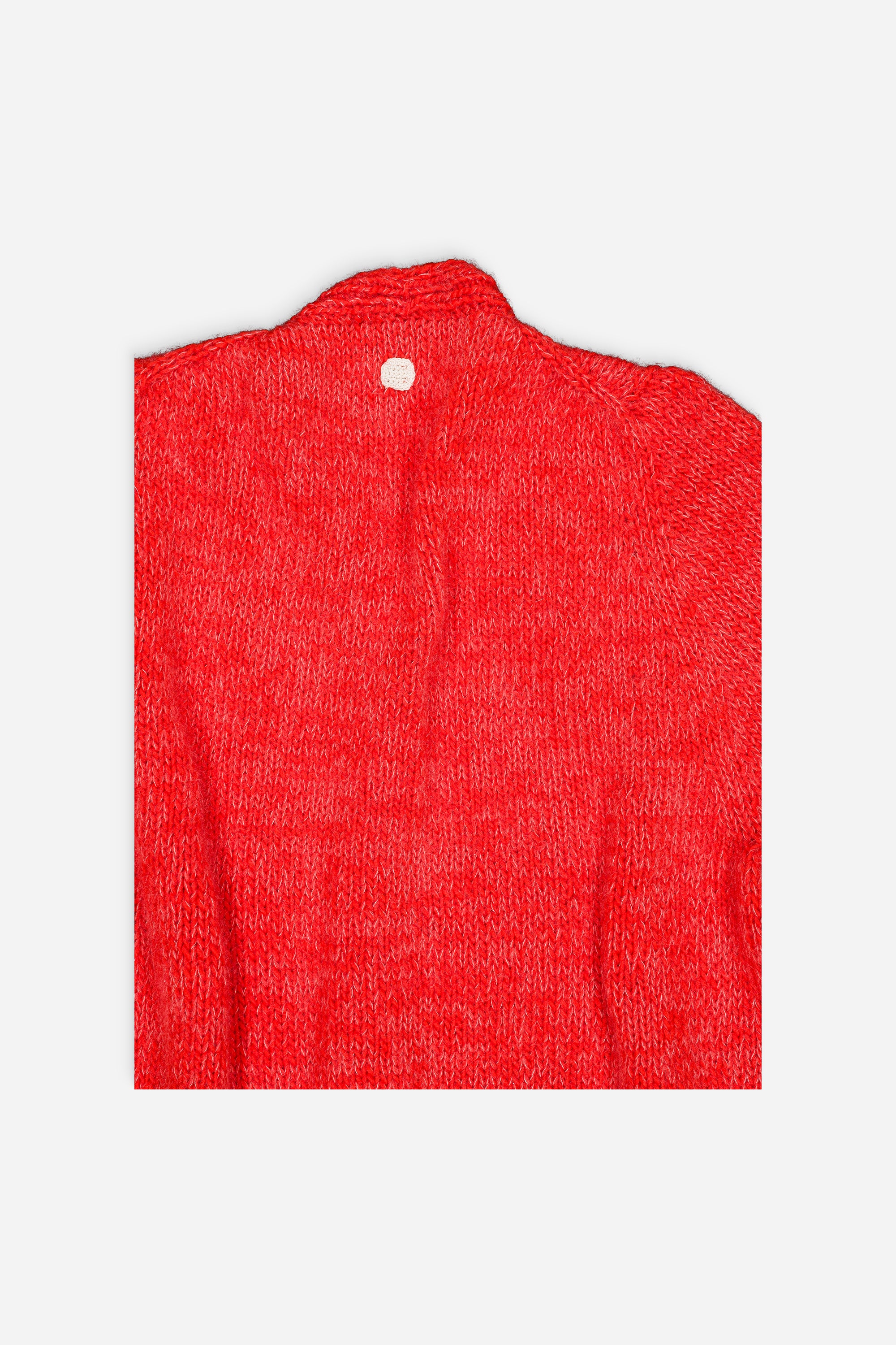 Nino hand-Knitted Cardigan Coral