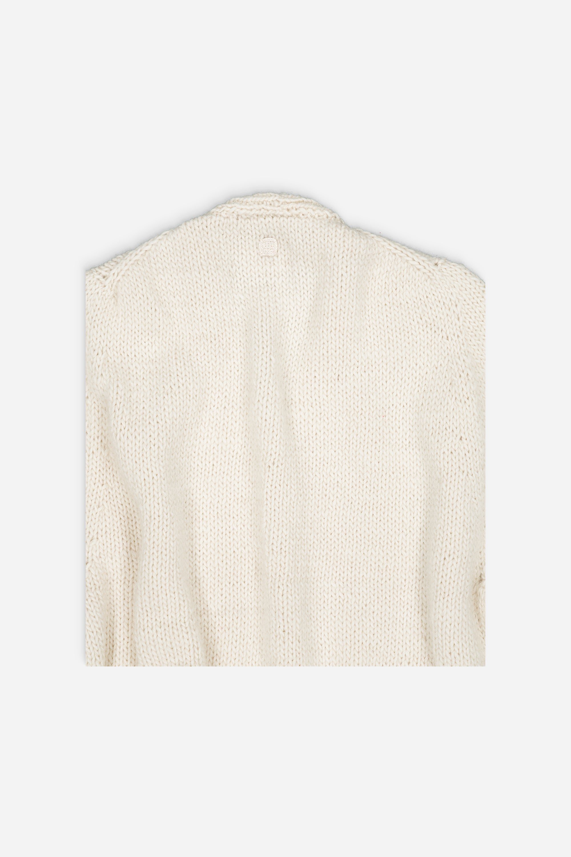 Nino Hand-Knitted Cardigan Off-White