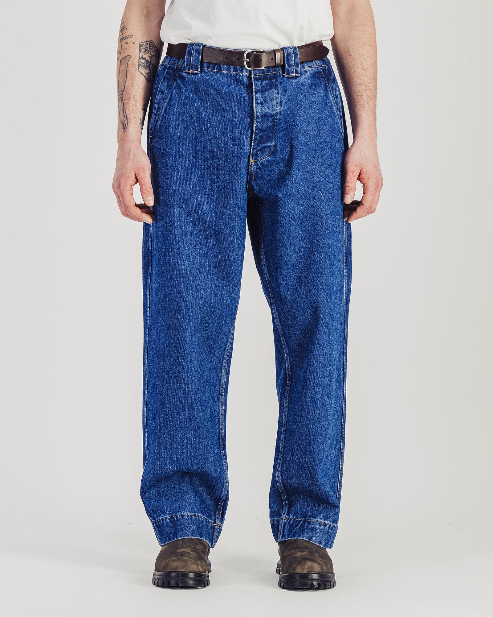 Dad Denim Pants