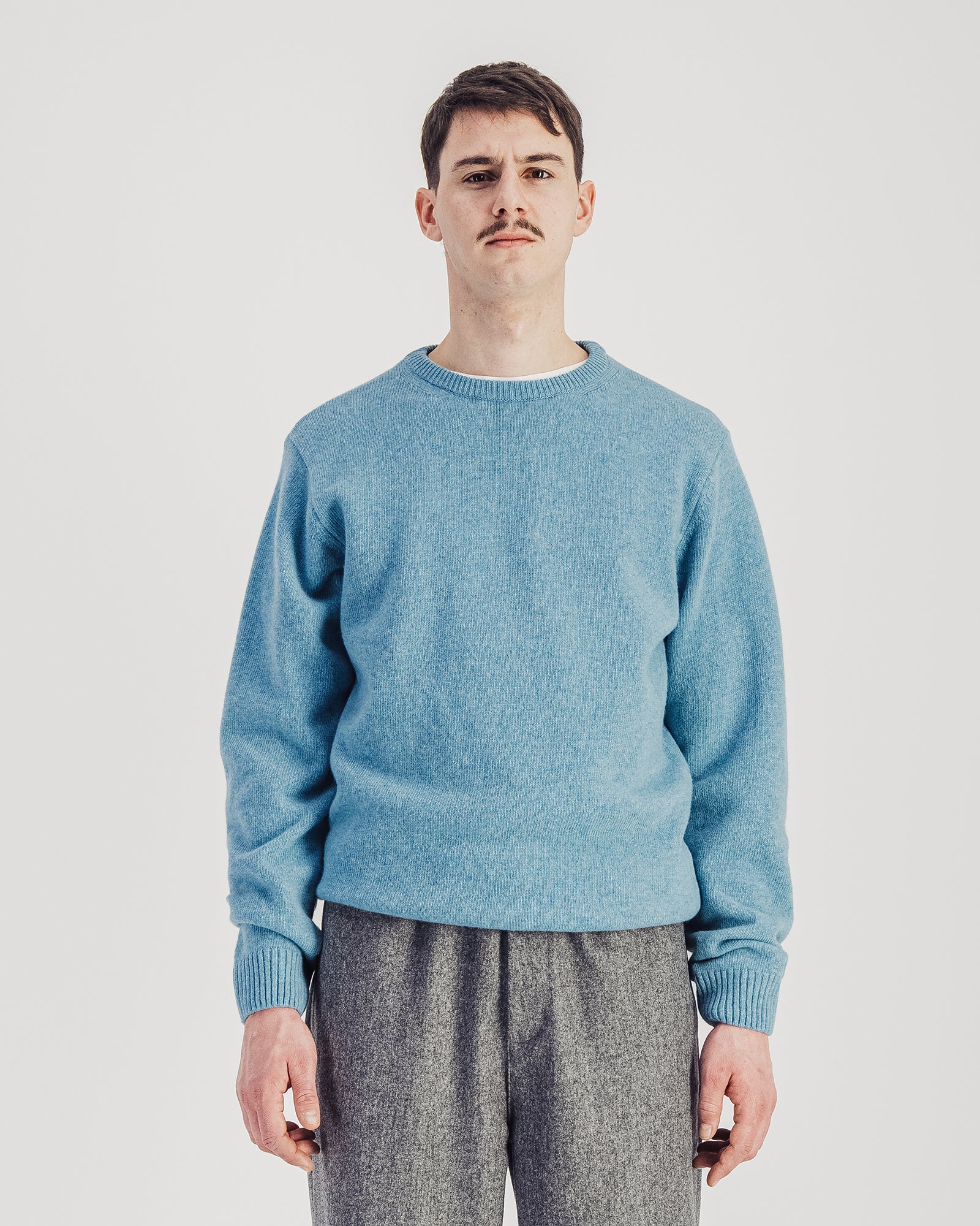 Jonas Sweater Aqua Blue