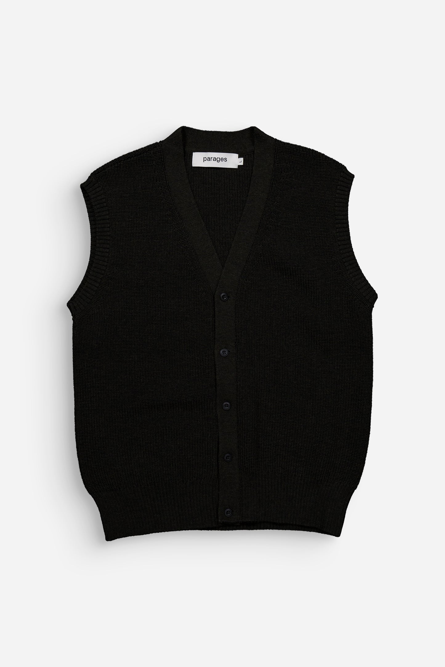 Simon Knit Vest Khaki